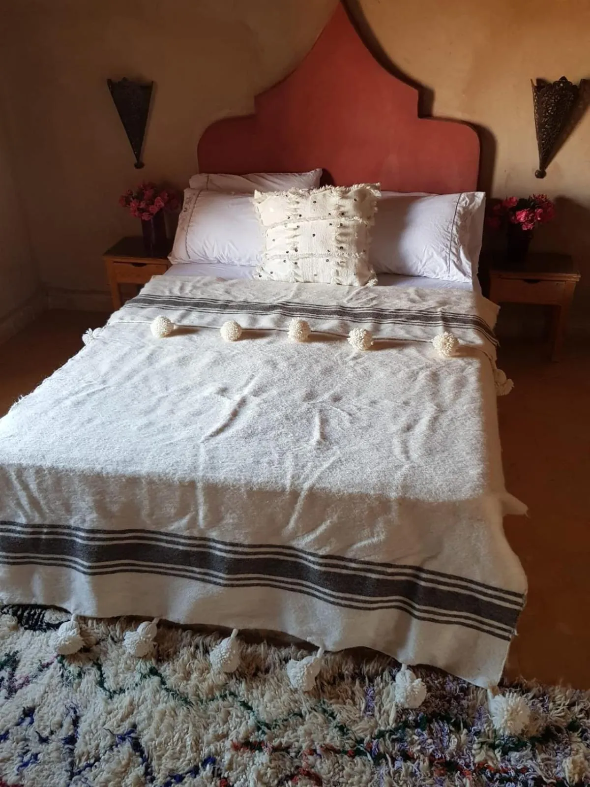 Bed in Kasbah Erg Chebbi