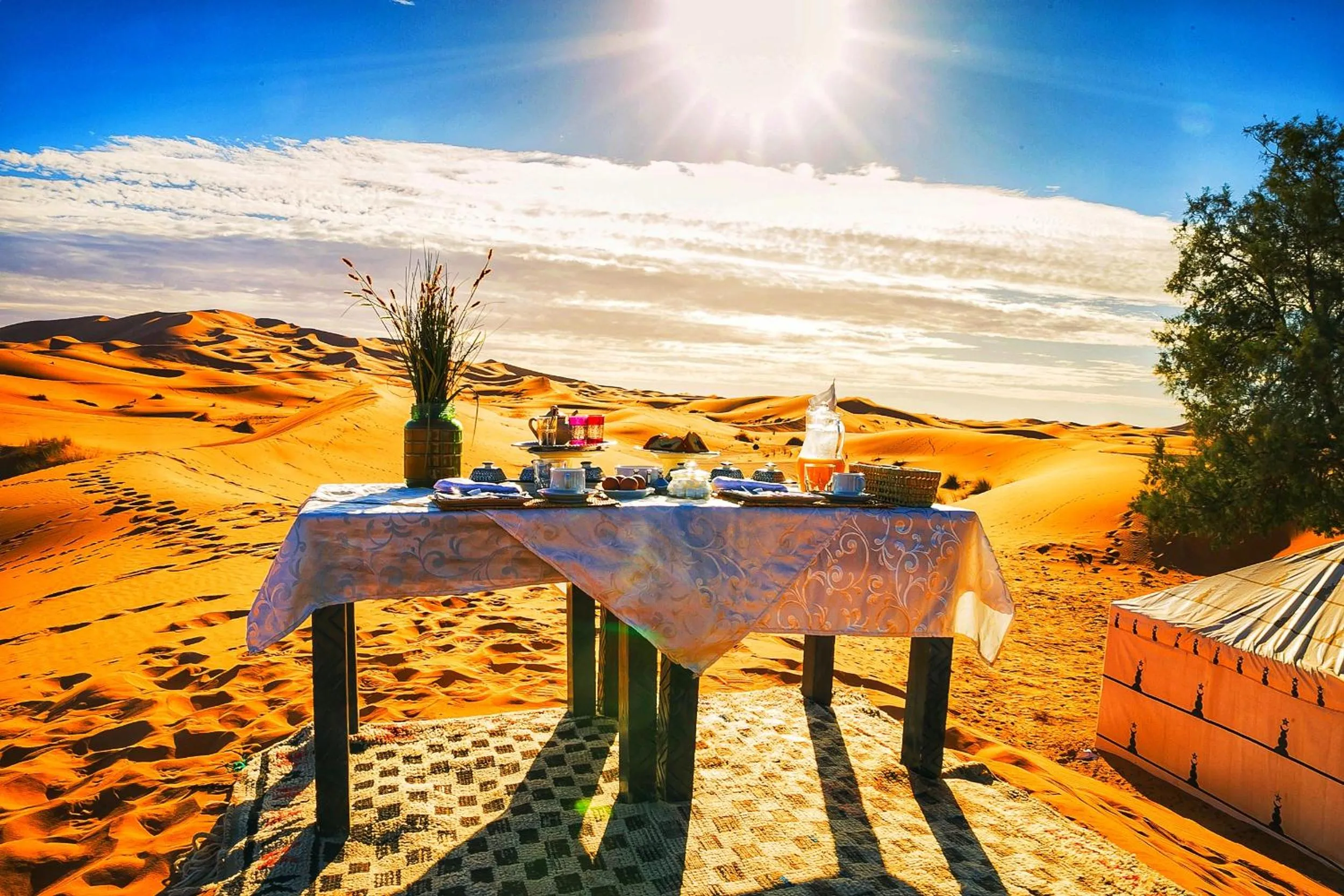 Neighbourhood in Kasbah Erg Chebbi