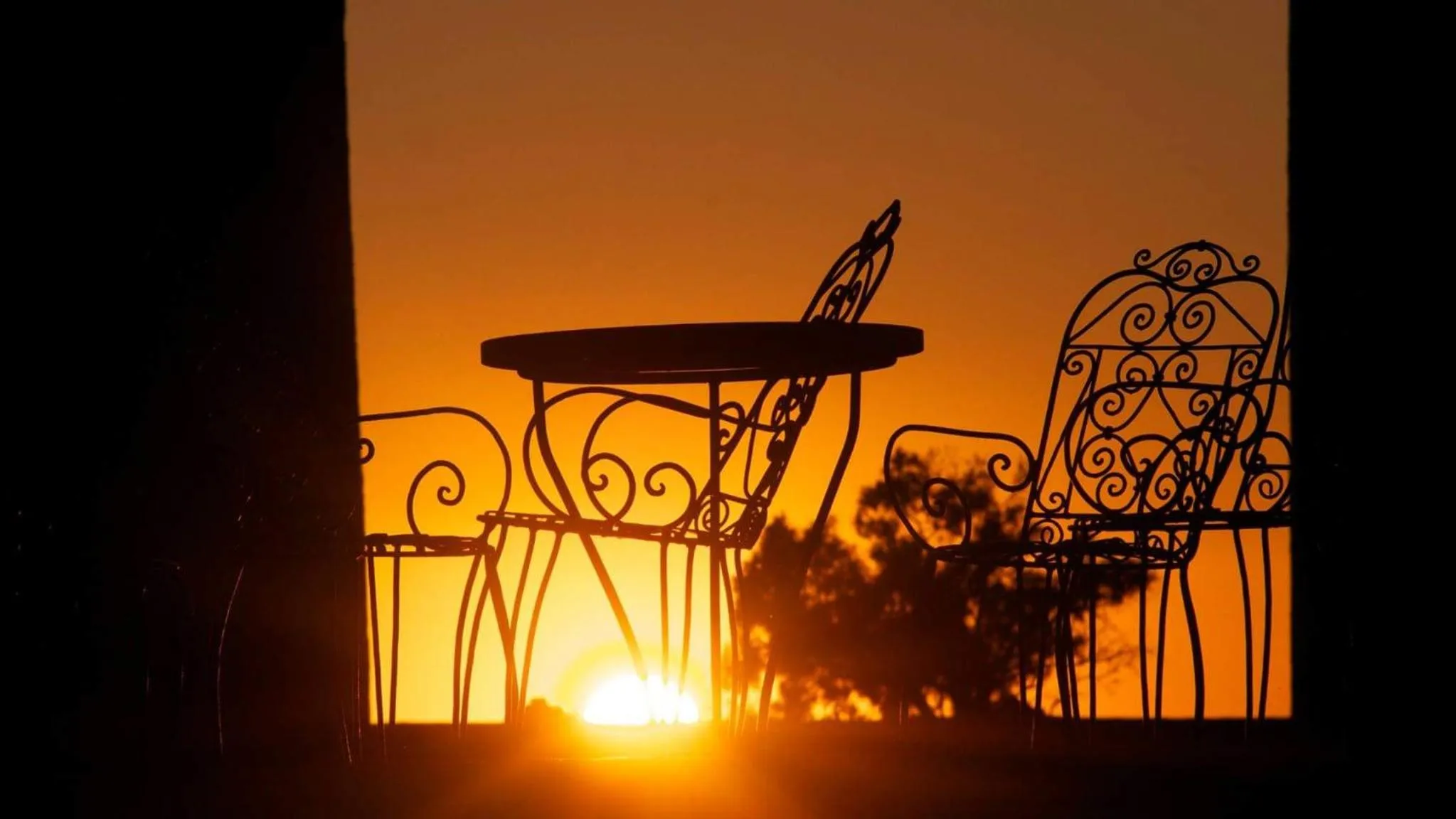 Patio in Kasbah Erg Chebbi