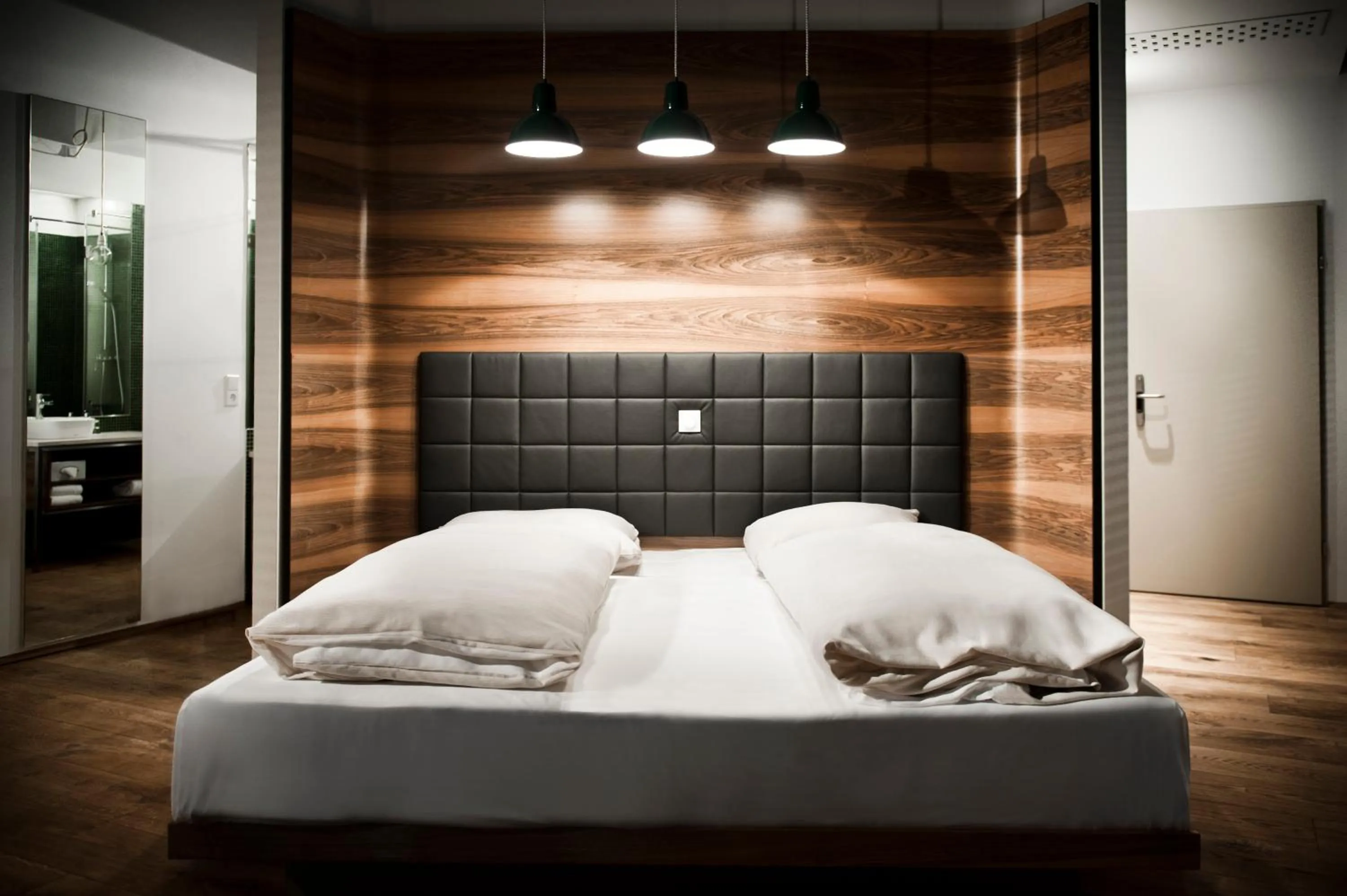 View (from property/room), Bed in Hotel Daniel Vienna - Smart Lifestyle Near City Centre