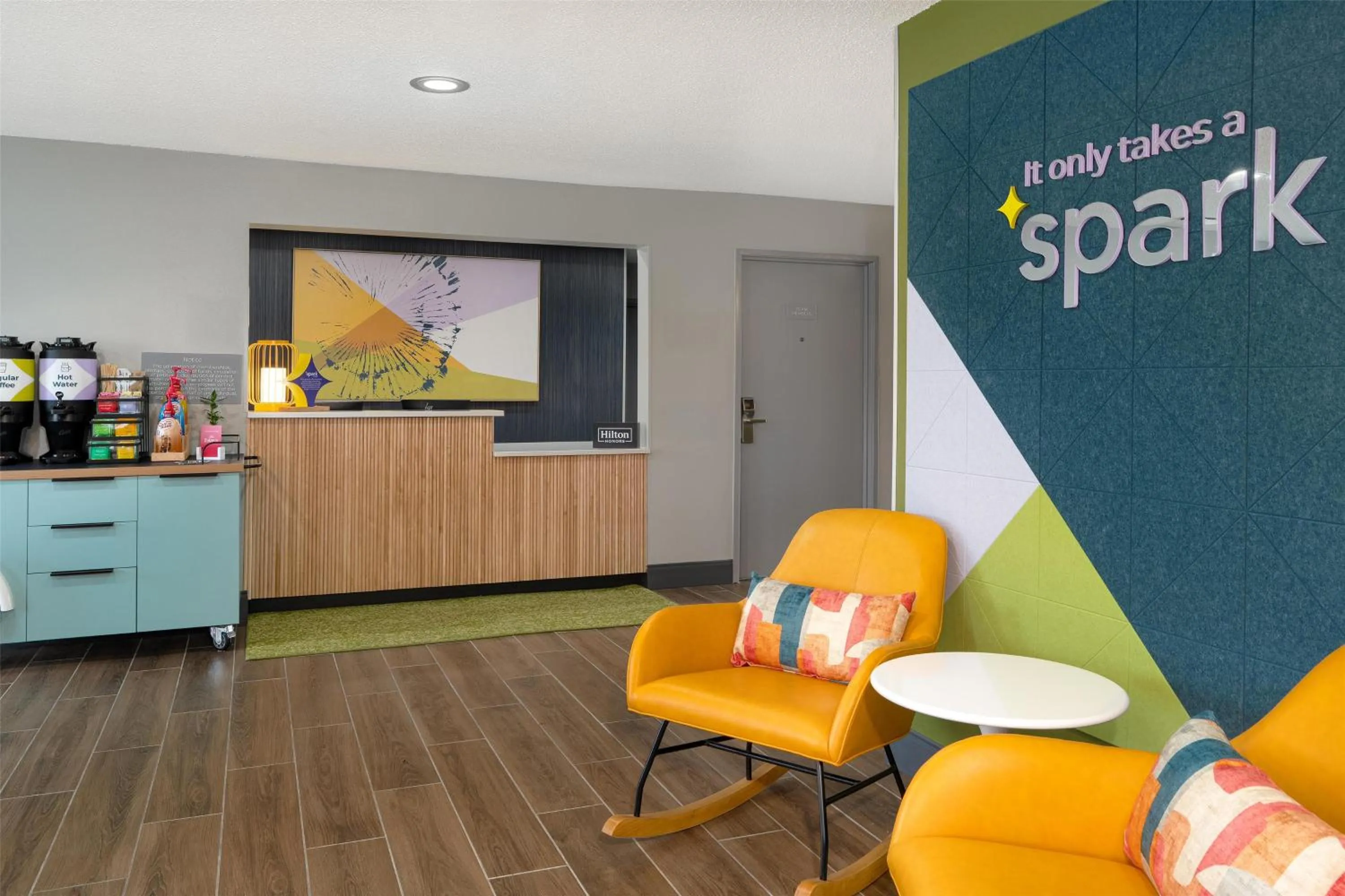 Lobby or reception in Spark by Hilton Carlisle South