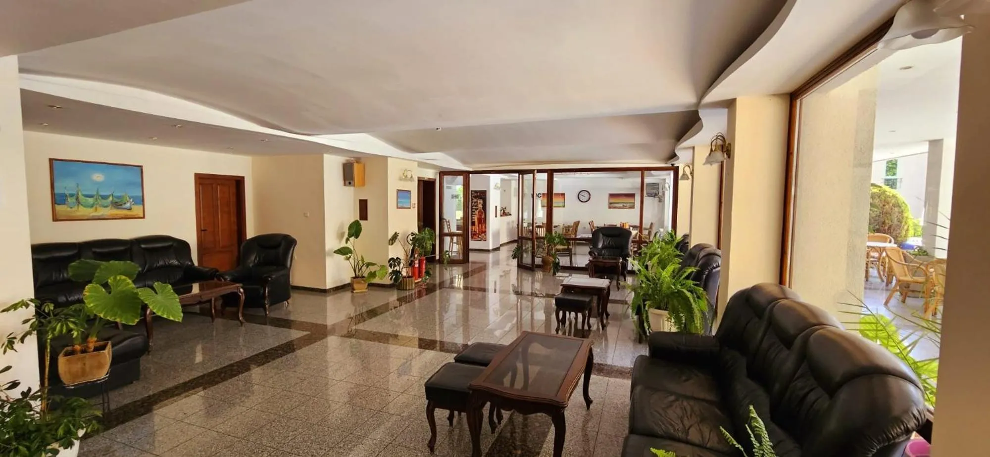 Seating area in Hotel Klisura