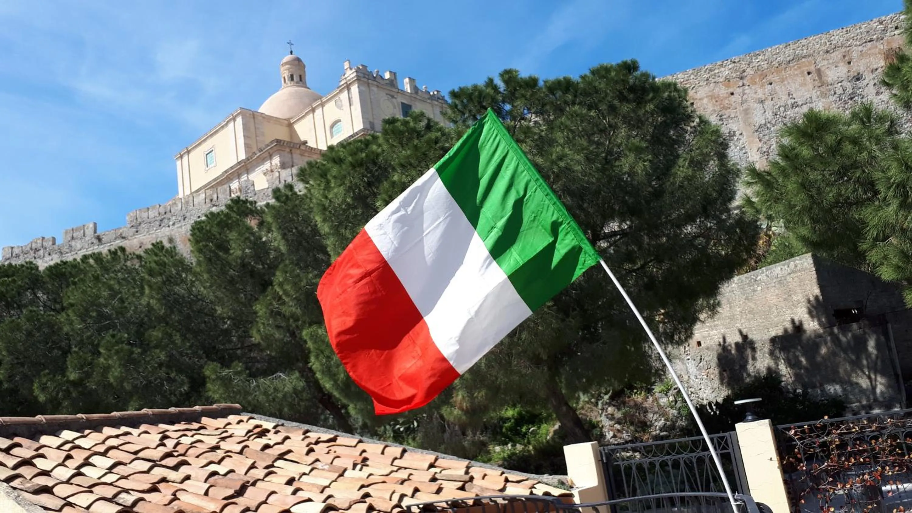 Garden view in Al Castello B&B