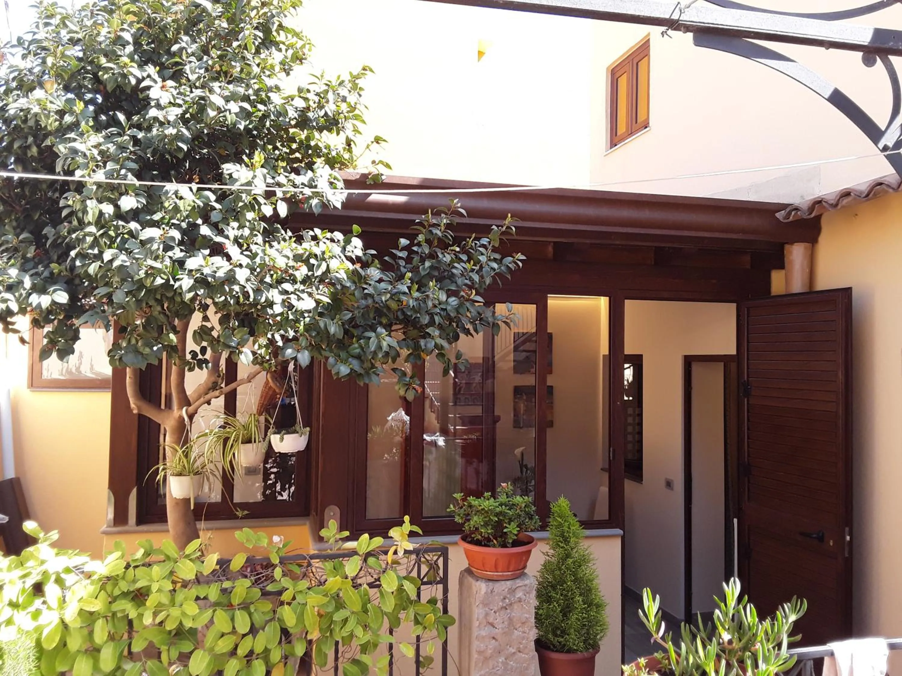 Patio in Al Castello B&B