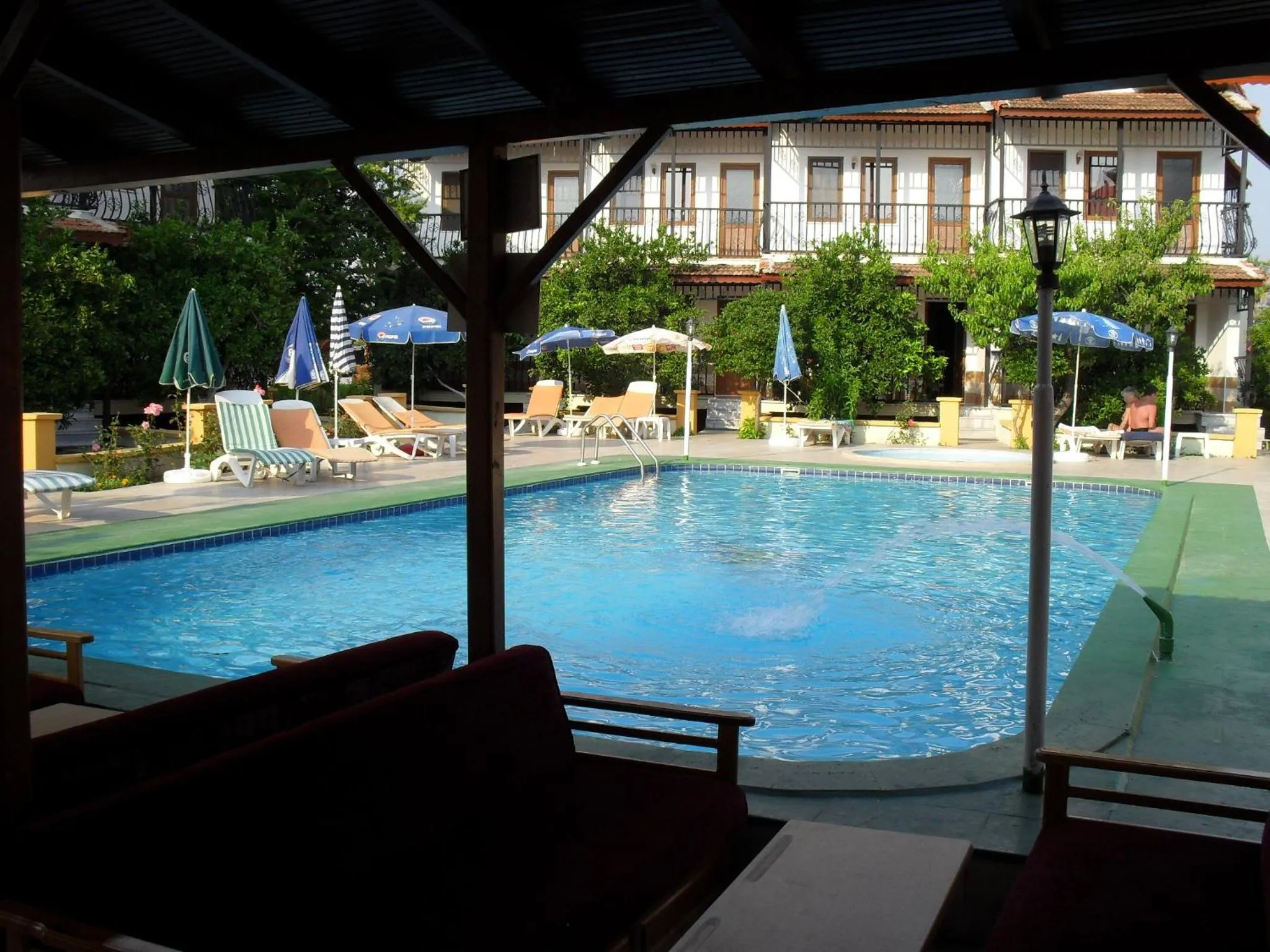 Balcony/Terrace in Villa Ozalp Apartments