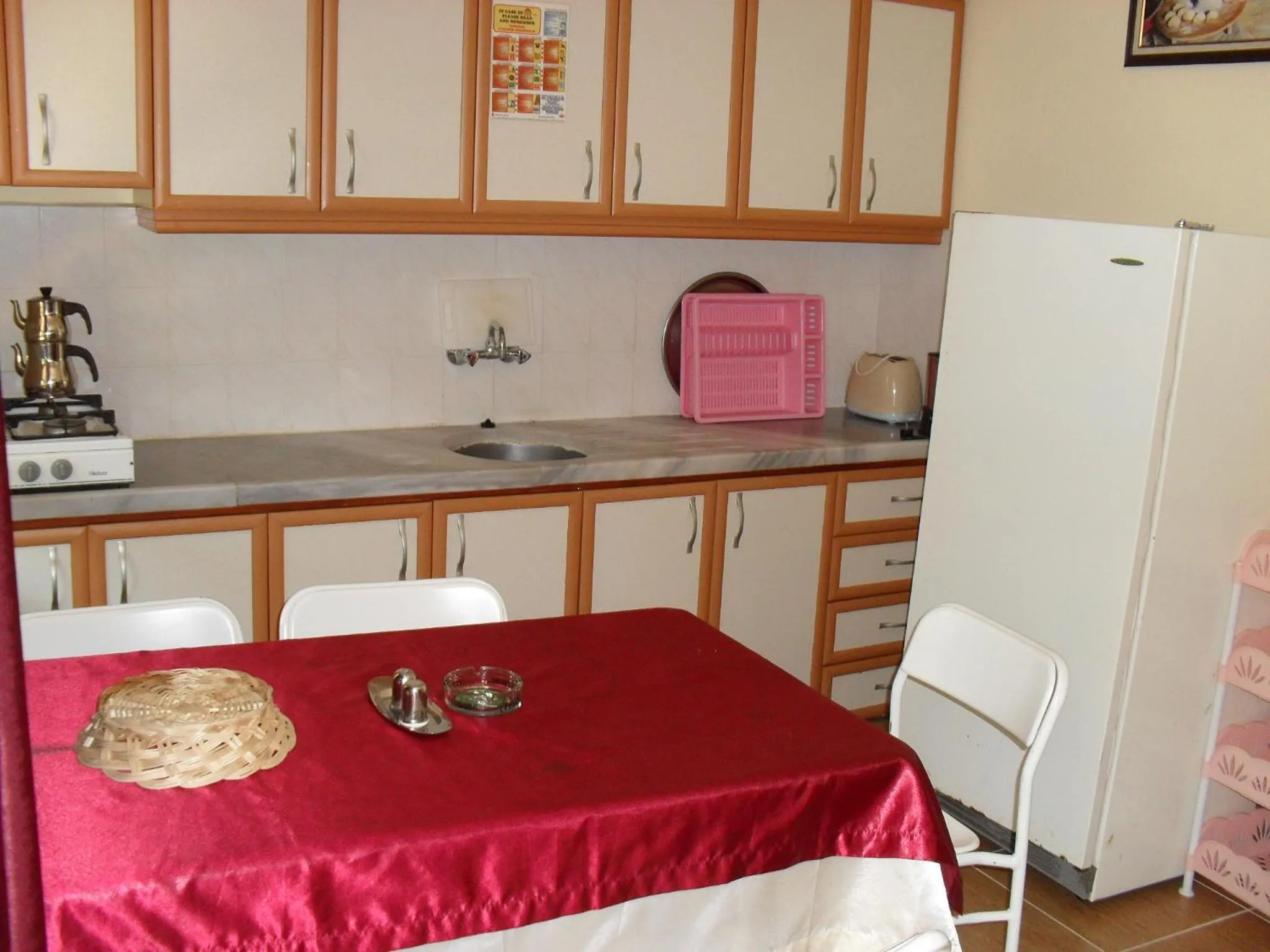 BBQ facilities in Villa Ozalp Apartments