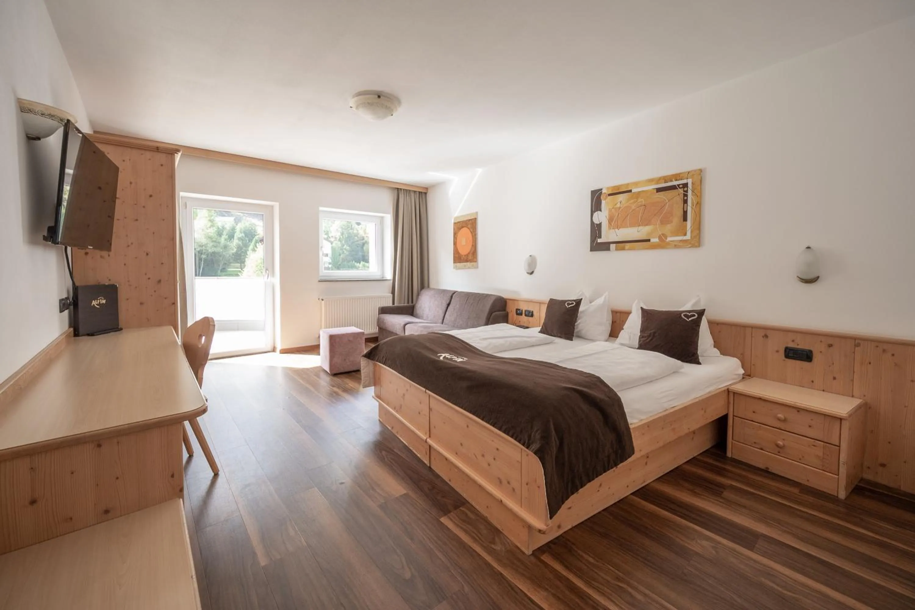 Photo of the whole room, Bed in Hotel Alpin