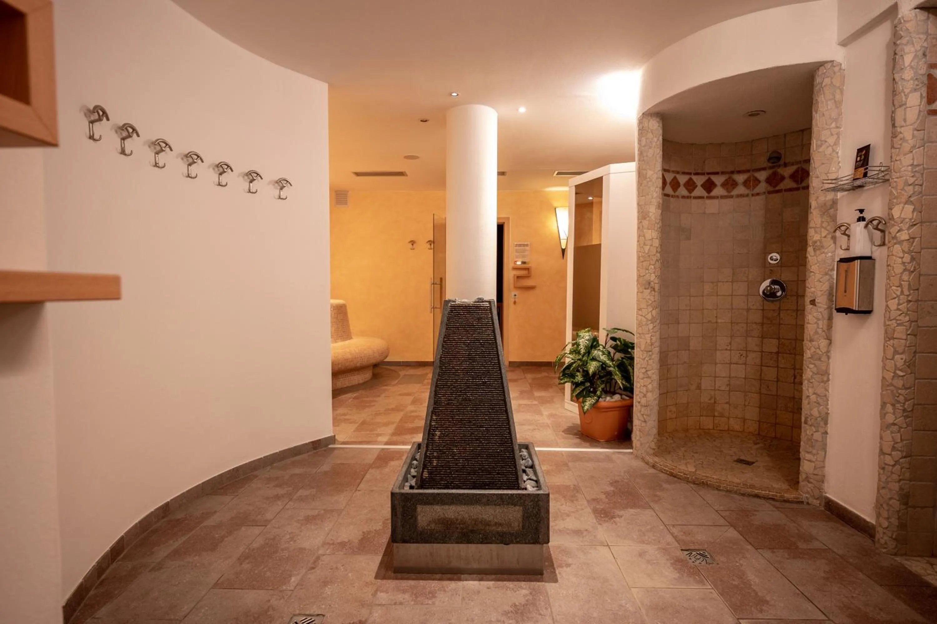 Sauna in Hotel Alpin