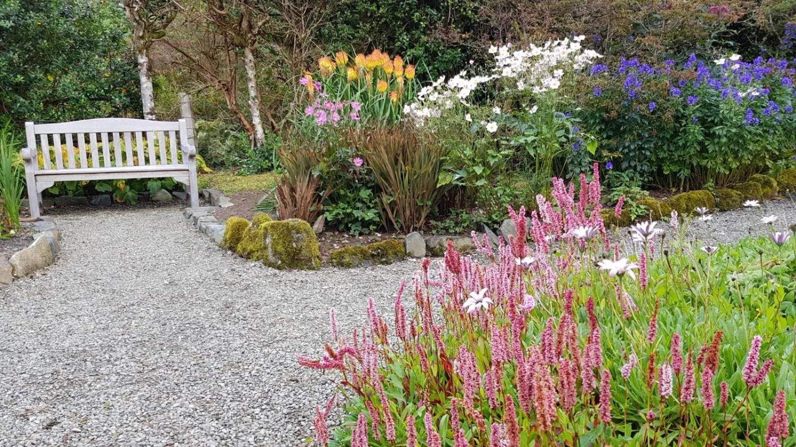 Natural landscape in The Old Cottage