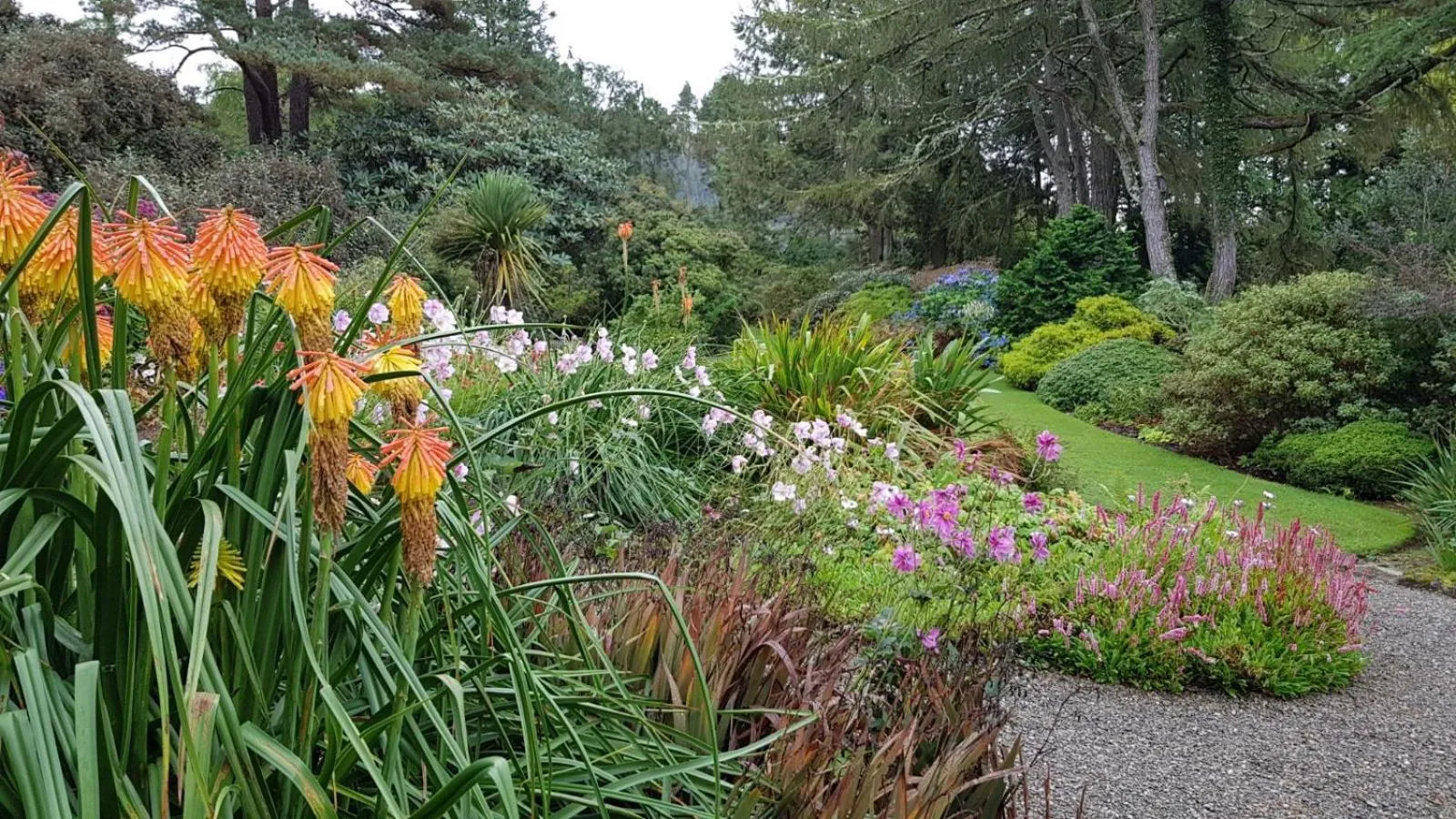 Natural landscape in The Old Cottage