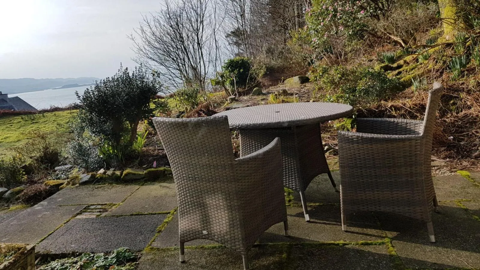 Patio in The Old Cottage