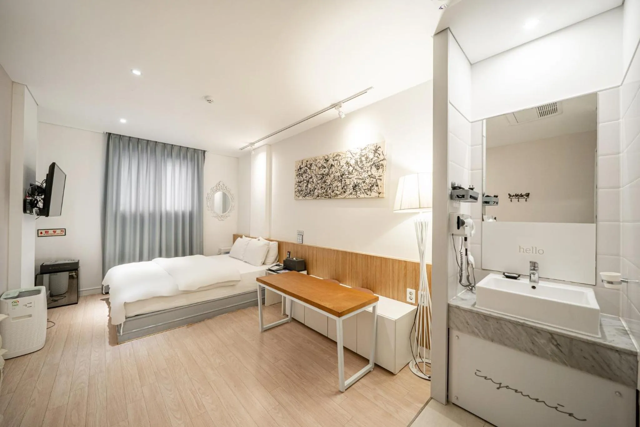 Bed in 호텔 인썸니아 Hotel Insomnia 失眠酒店