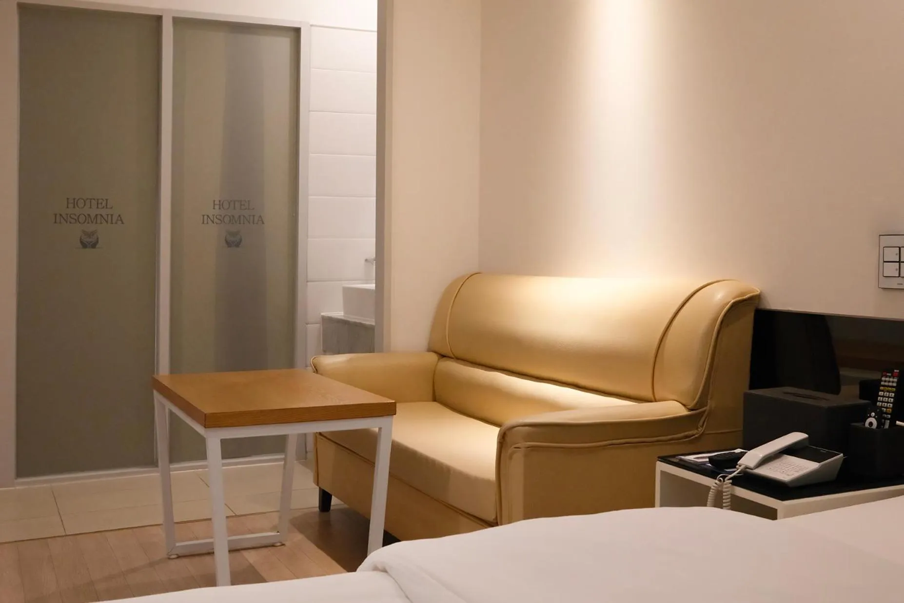 Seating area in 호텔 인썸니아 Hotel Insomnia 失眠酒店