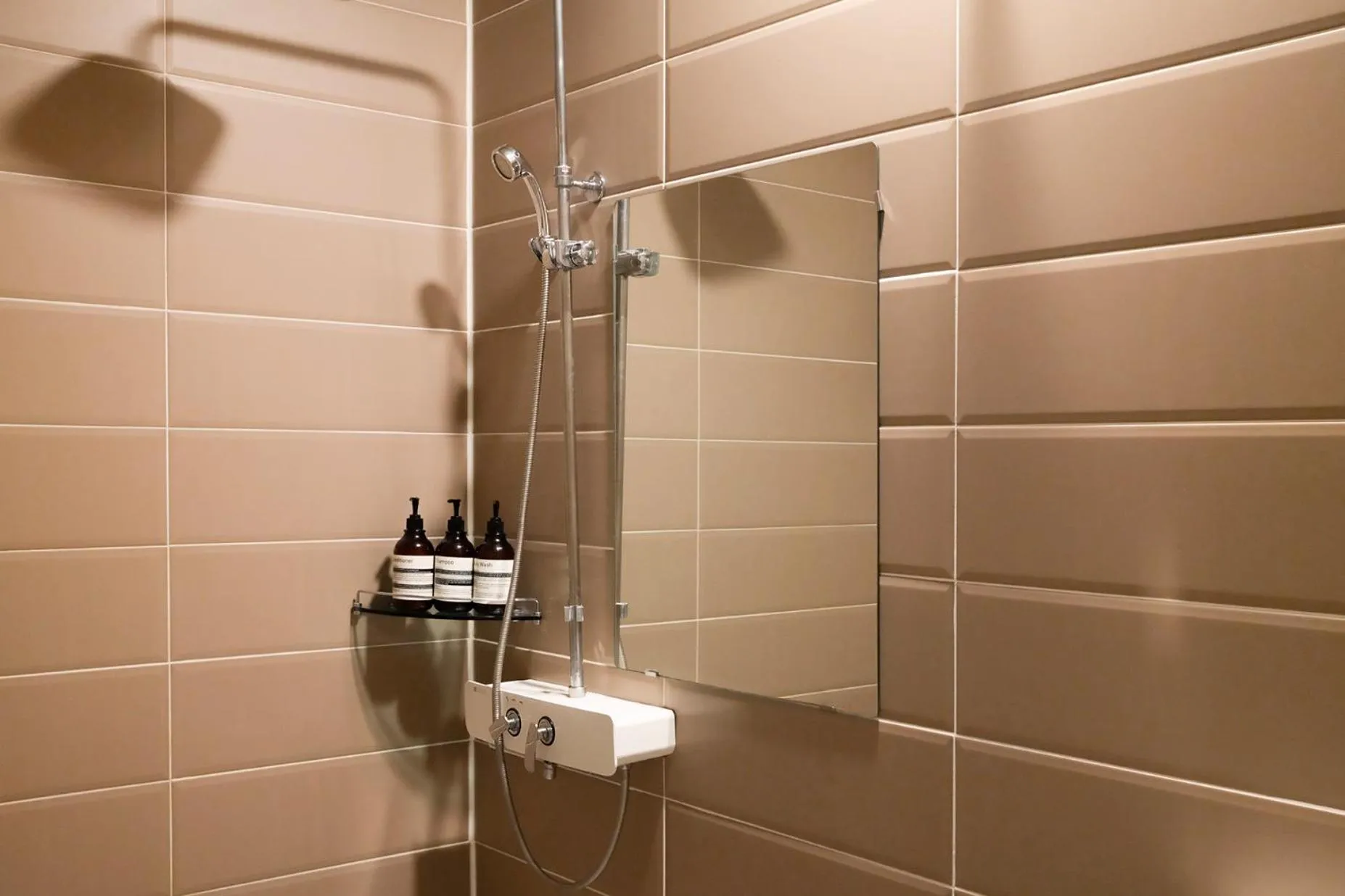 Shower in 호텔 인썸니아 Hotel Insomnia 失眠酒店