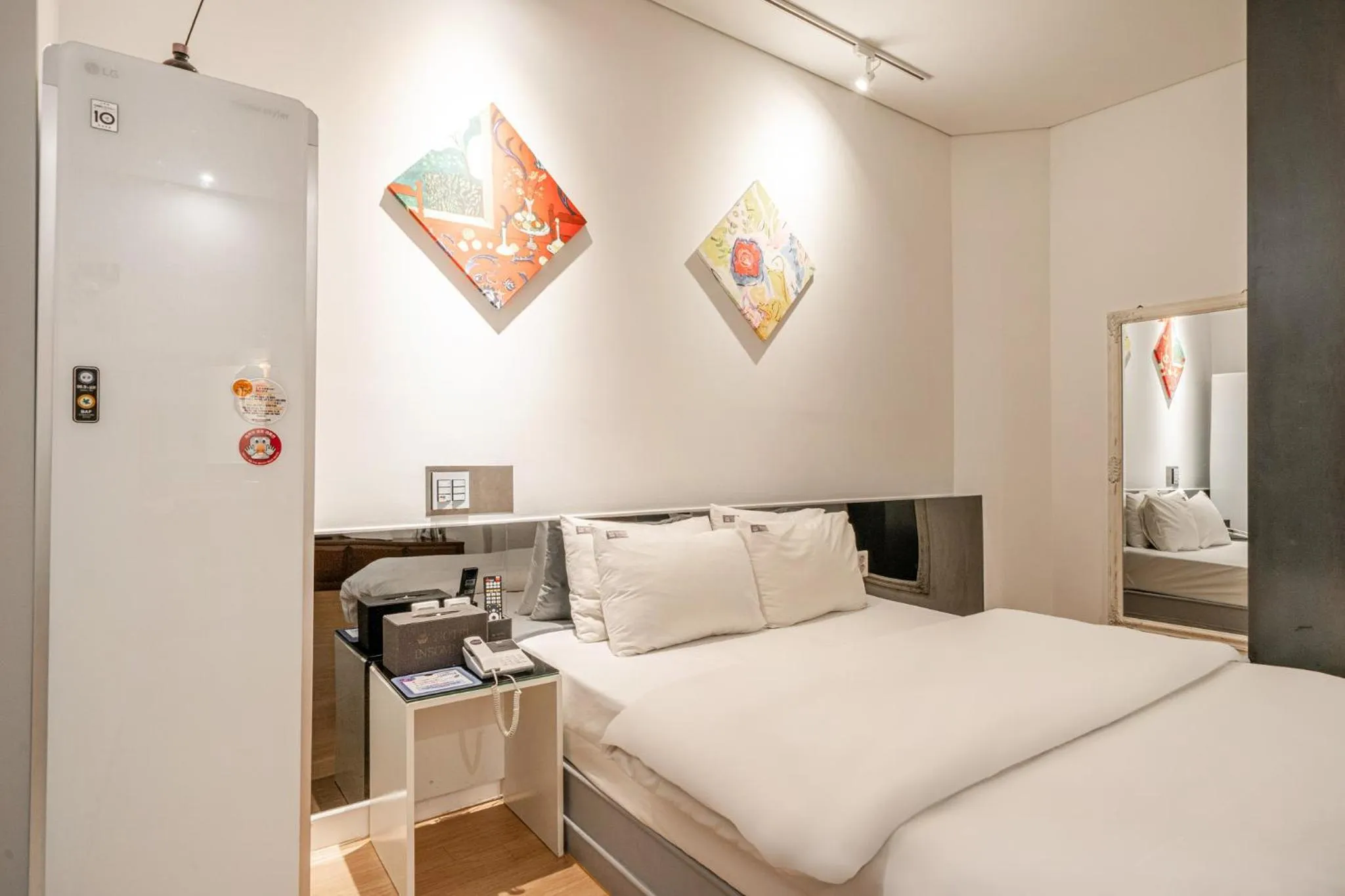 Bed in 호텔 인썸니아 Hotel Insomnia 失眠酒店