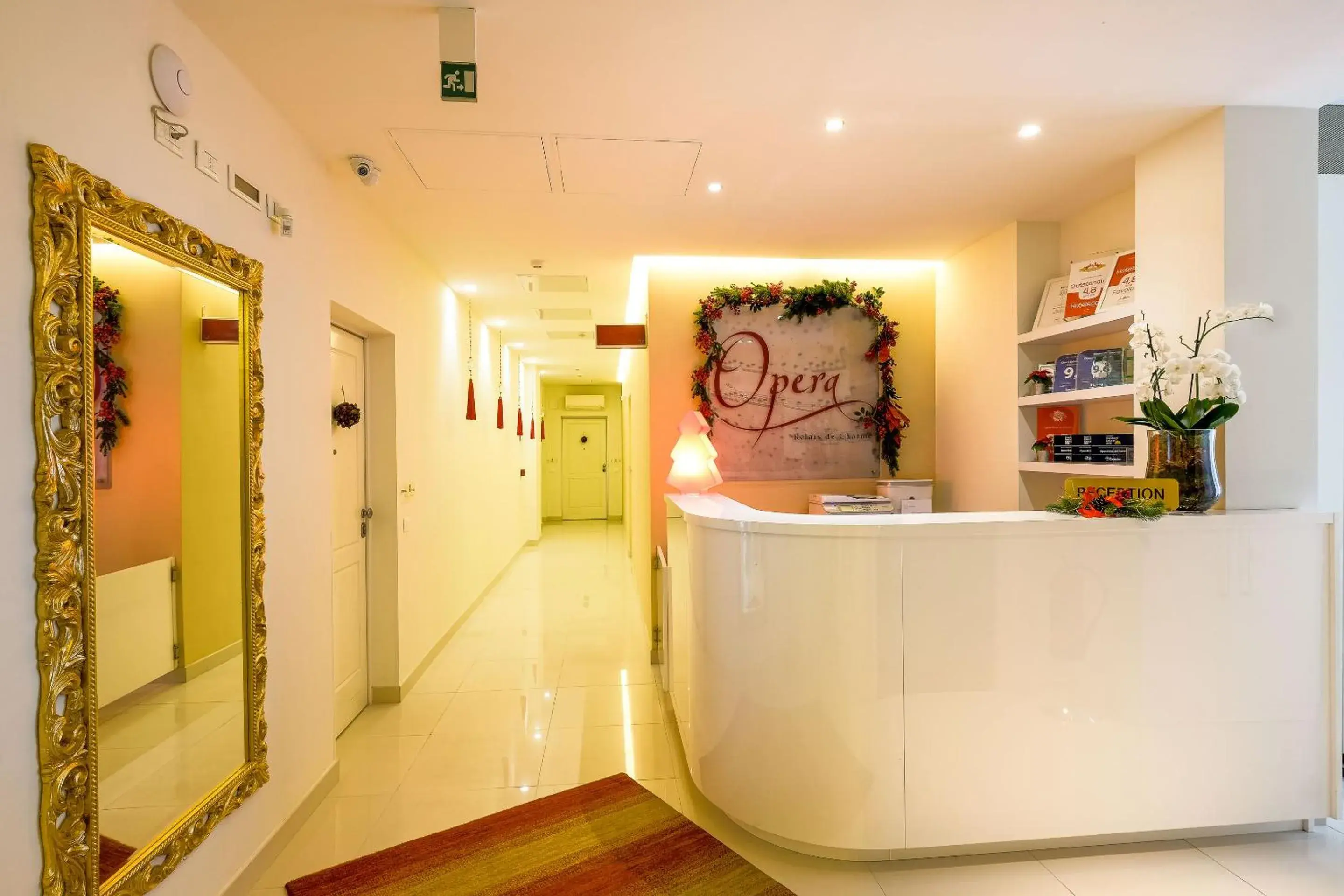 Lobby or reception in Opera Relais De Charme - Aparthotel Lobby or reception in Opera Relais De Charme - Aparthotel