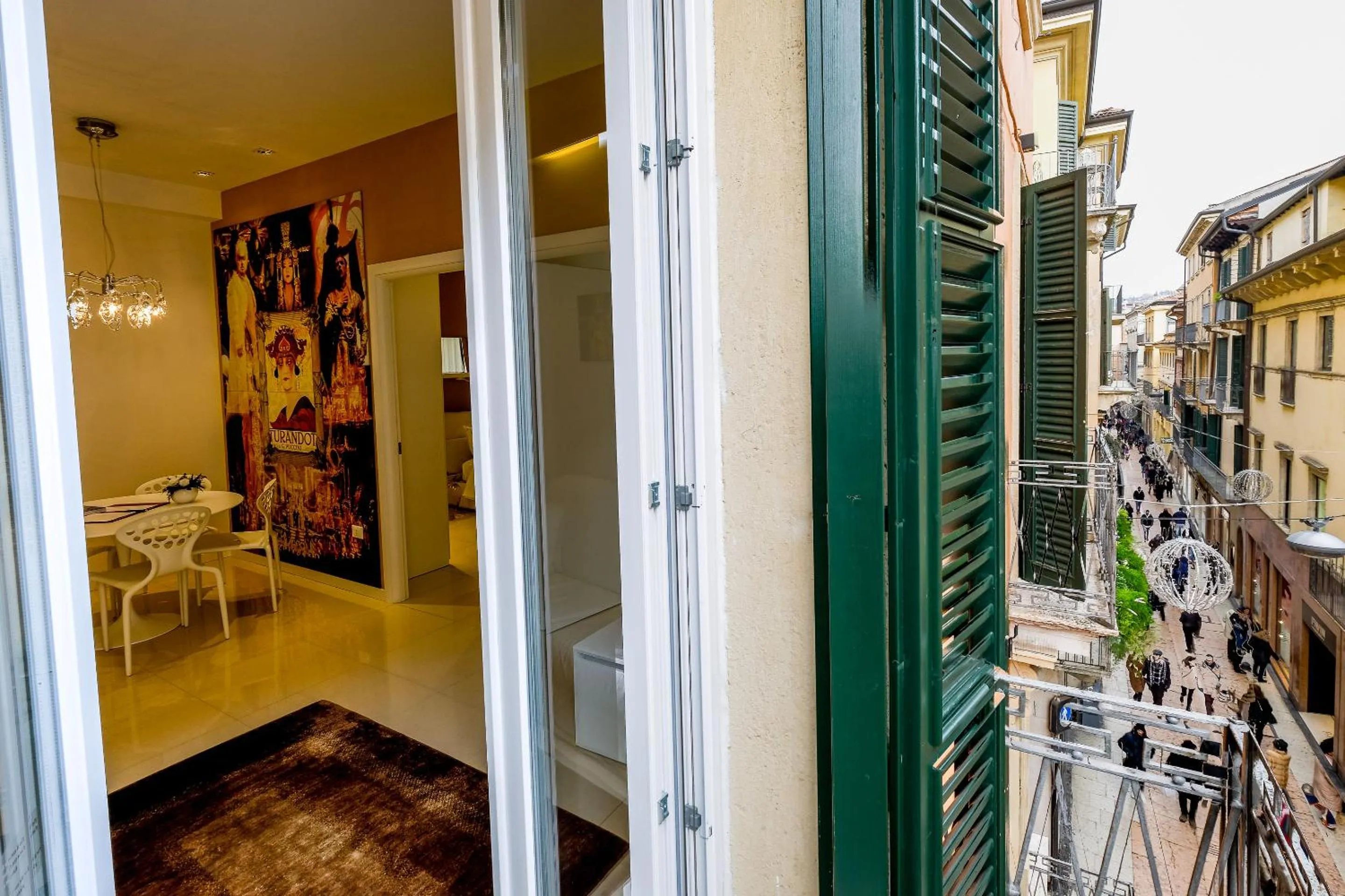 Balcony/Terrace in Opera Relais De Charme - Aparthotel