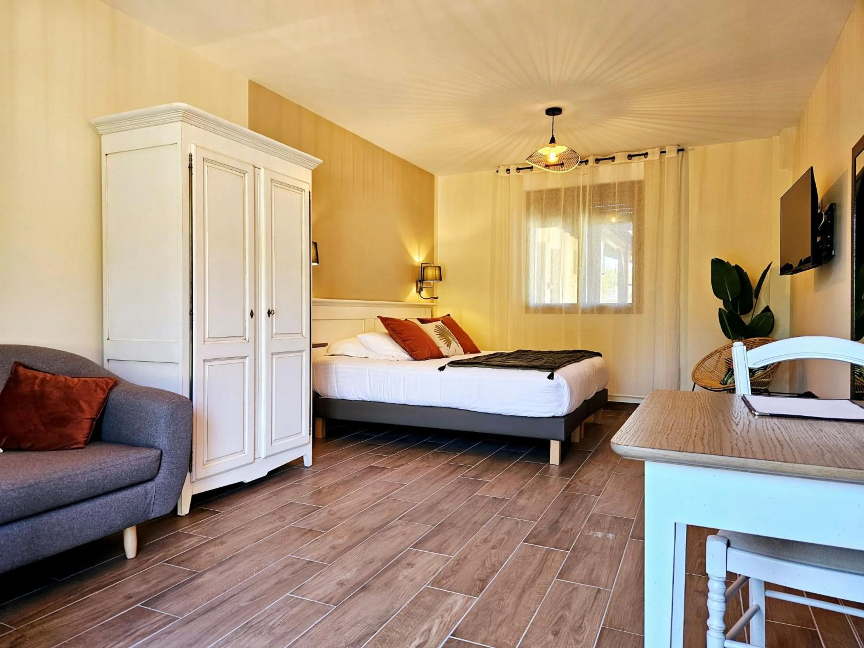 Bed in Domaine de La Rhonie