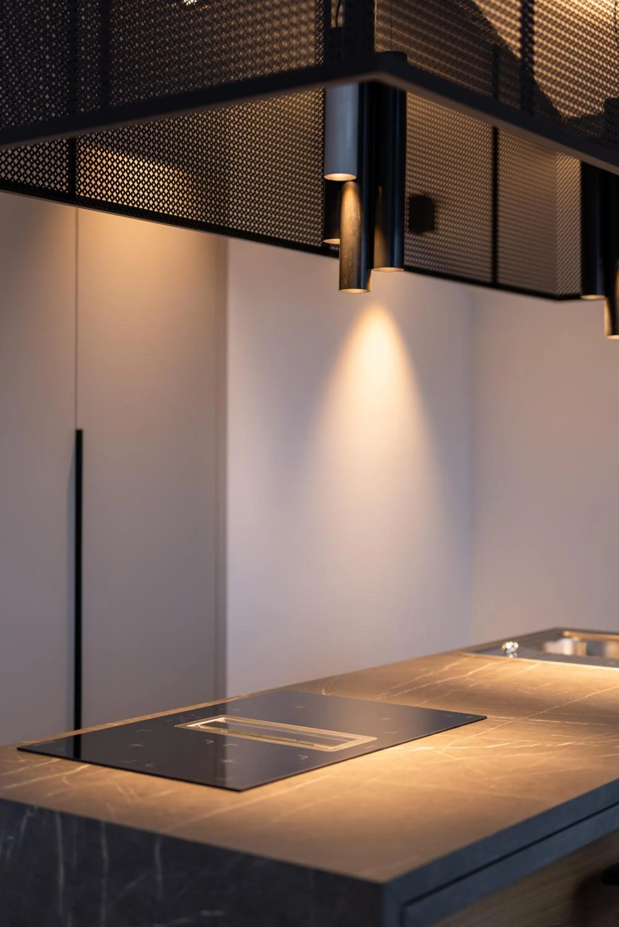 kitchen in Max Mountain Apartments