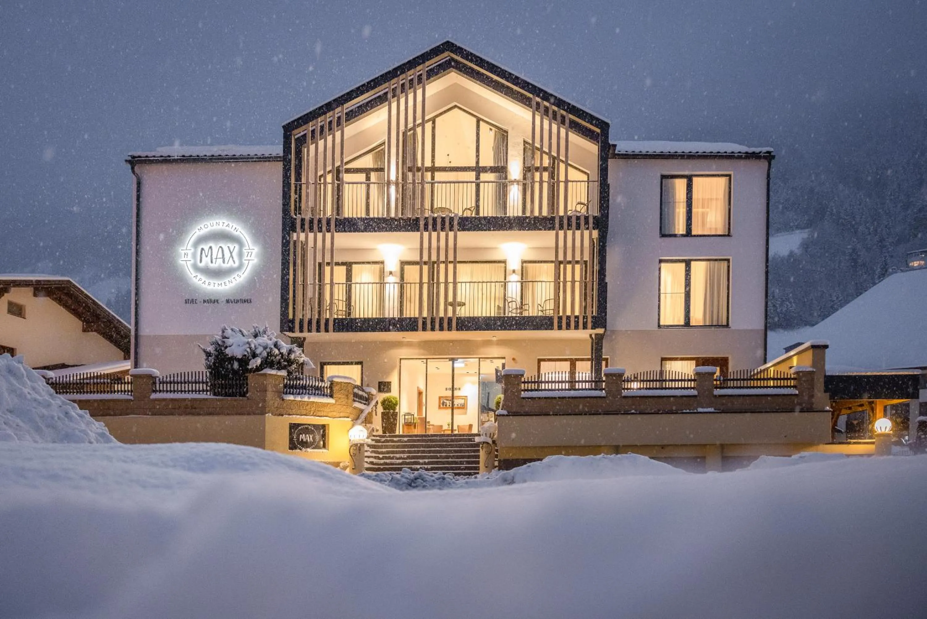 Property building in Max Mountain Apartments