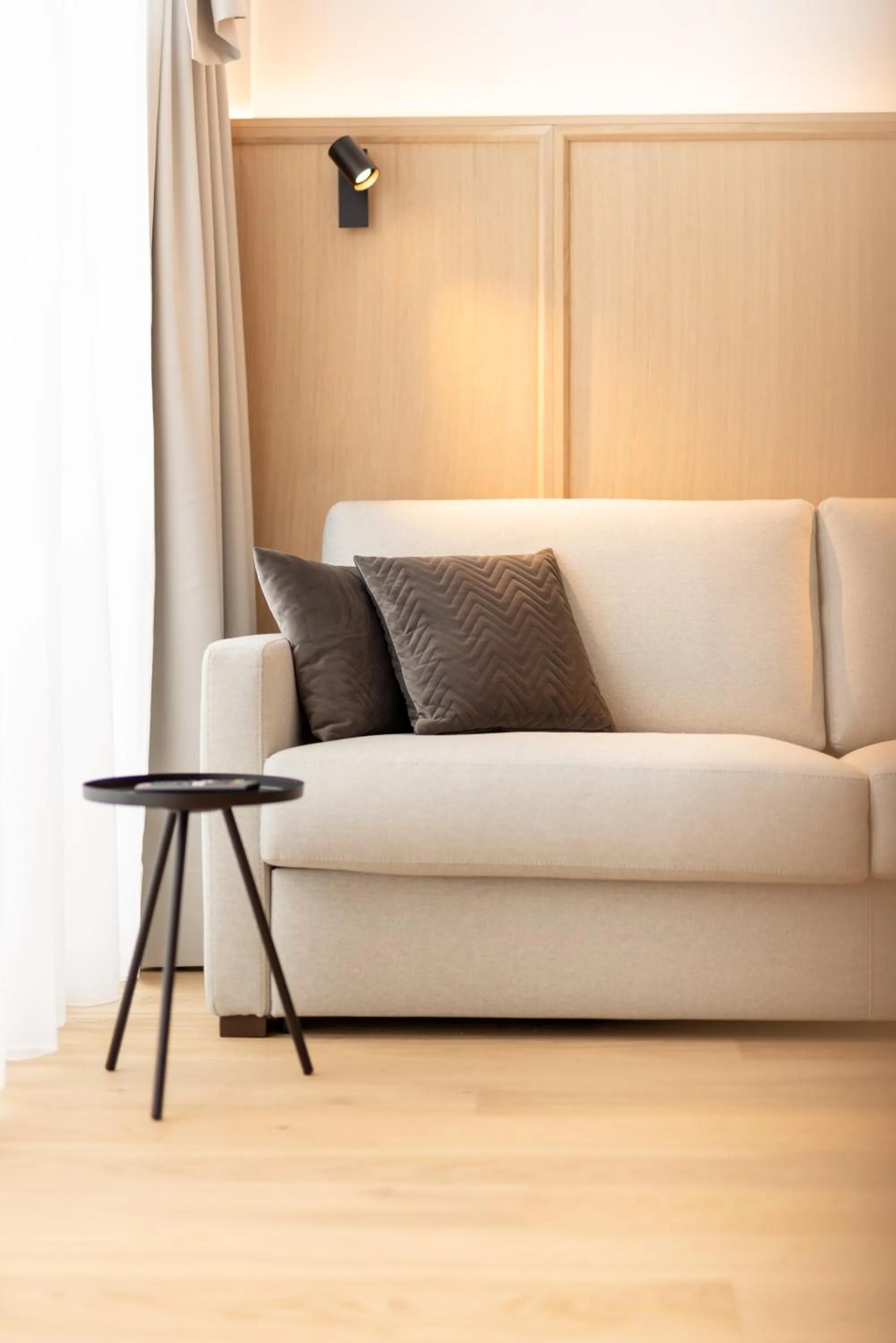 Living room in Max Mountain Apartments