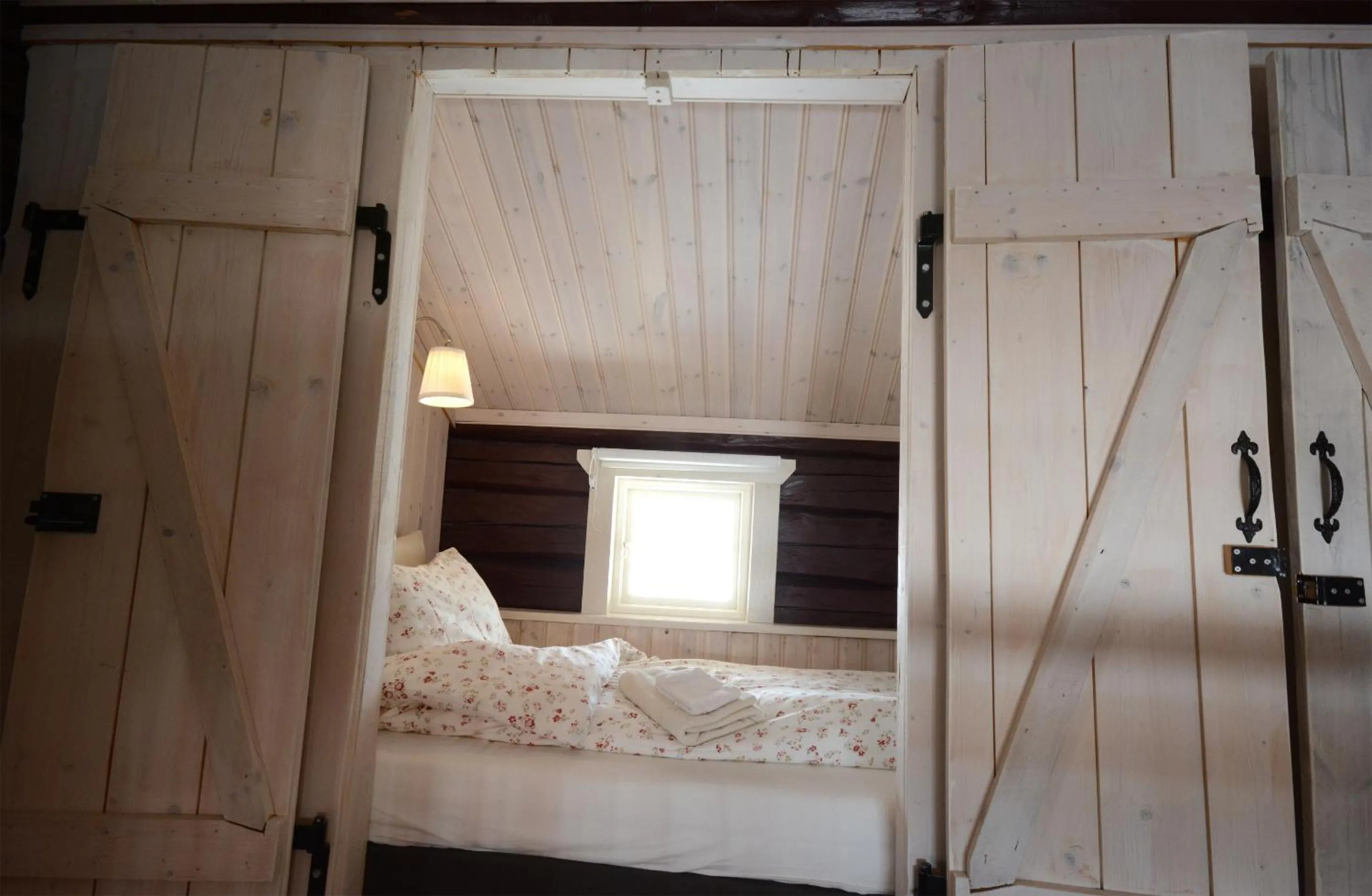 Bed in Eden's Garden Cottages