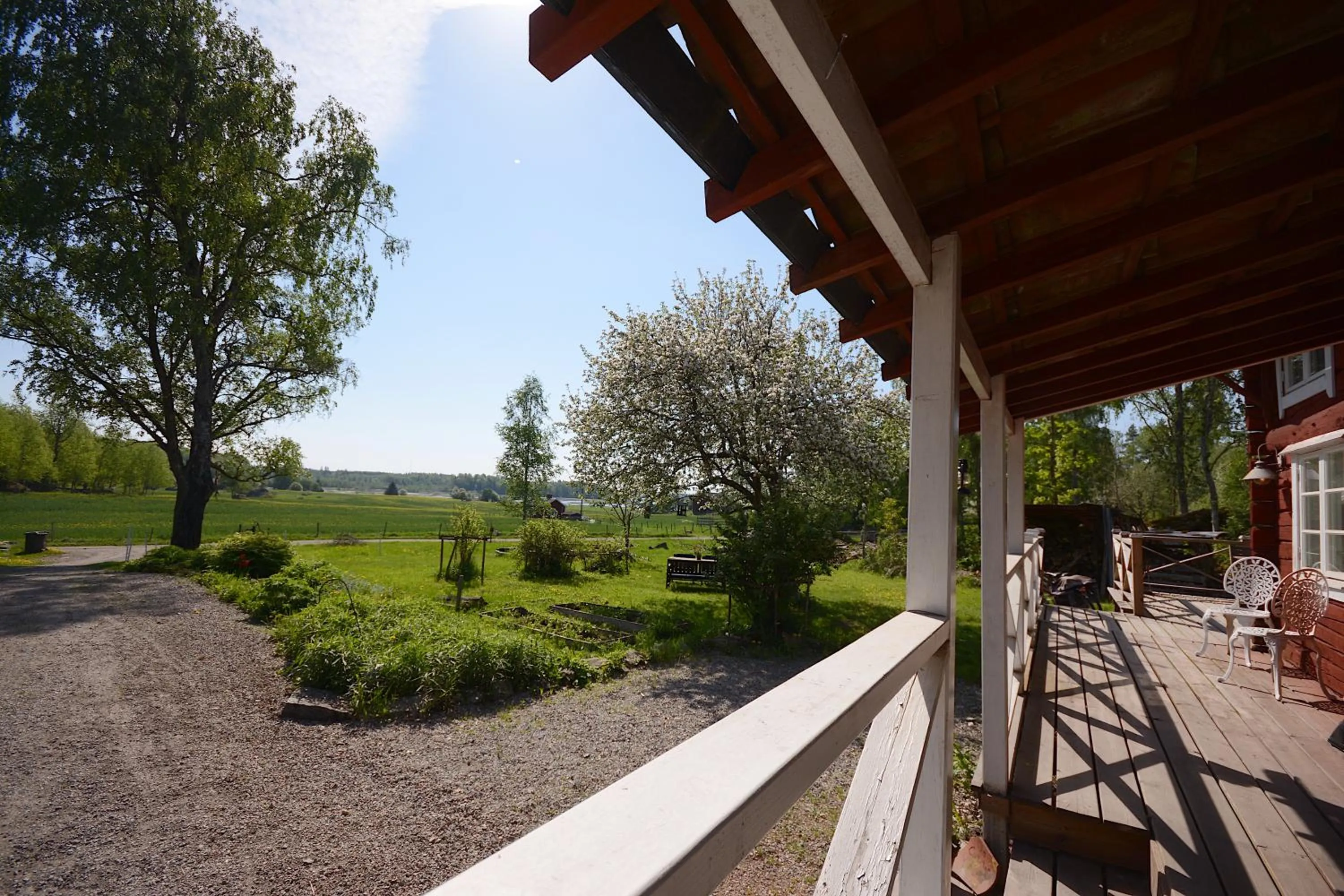 Balcony/Terrace in Eden's Garden Cottages