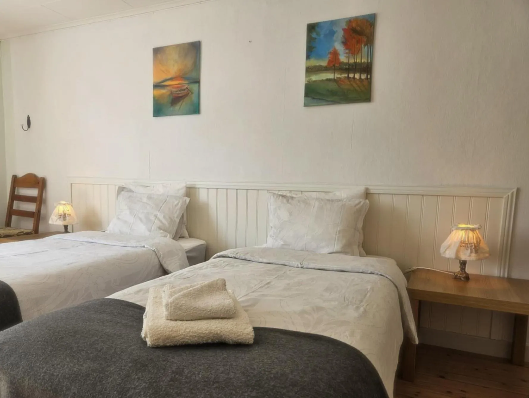 Bed in Eden's Garden Cottages