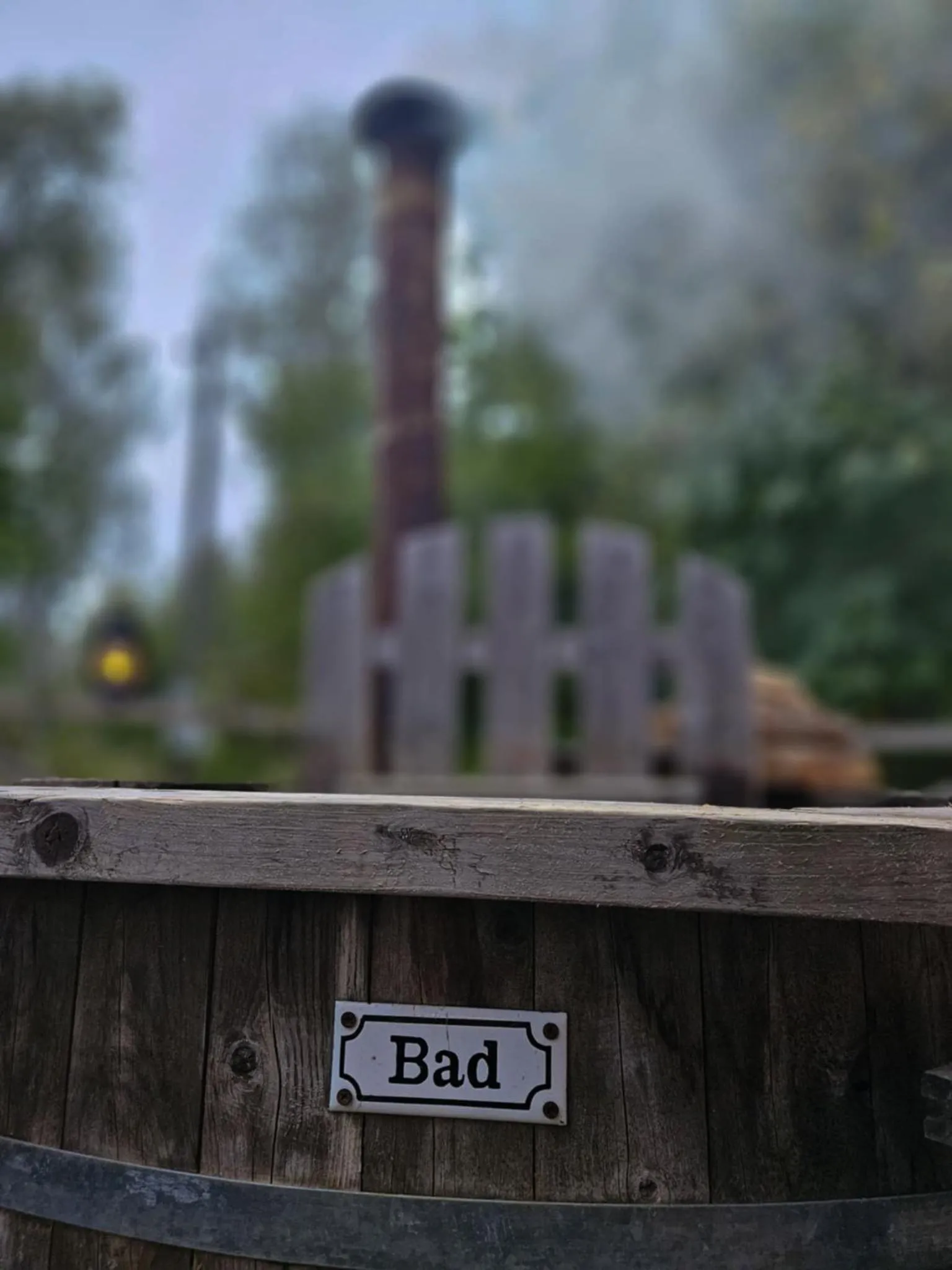 Hot Tub in Eden's Garden Cottages