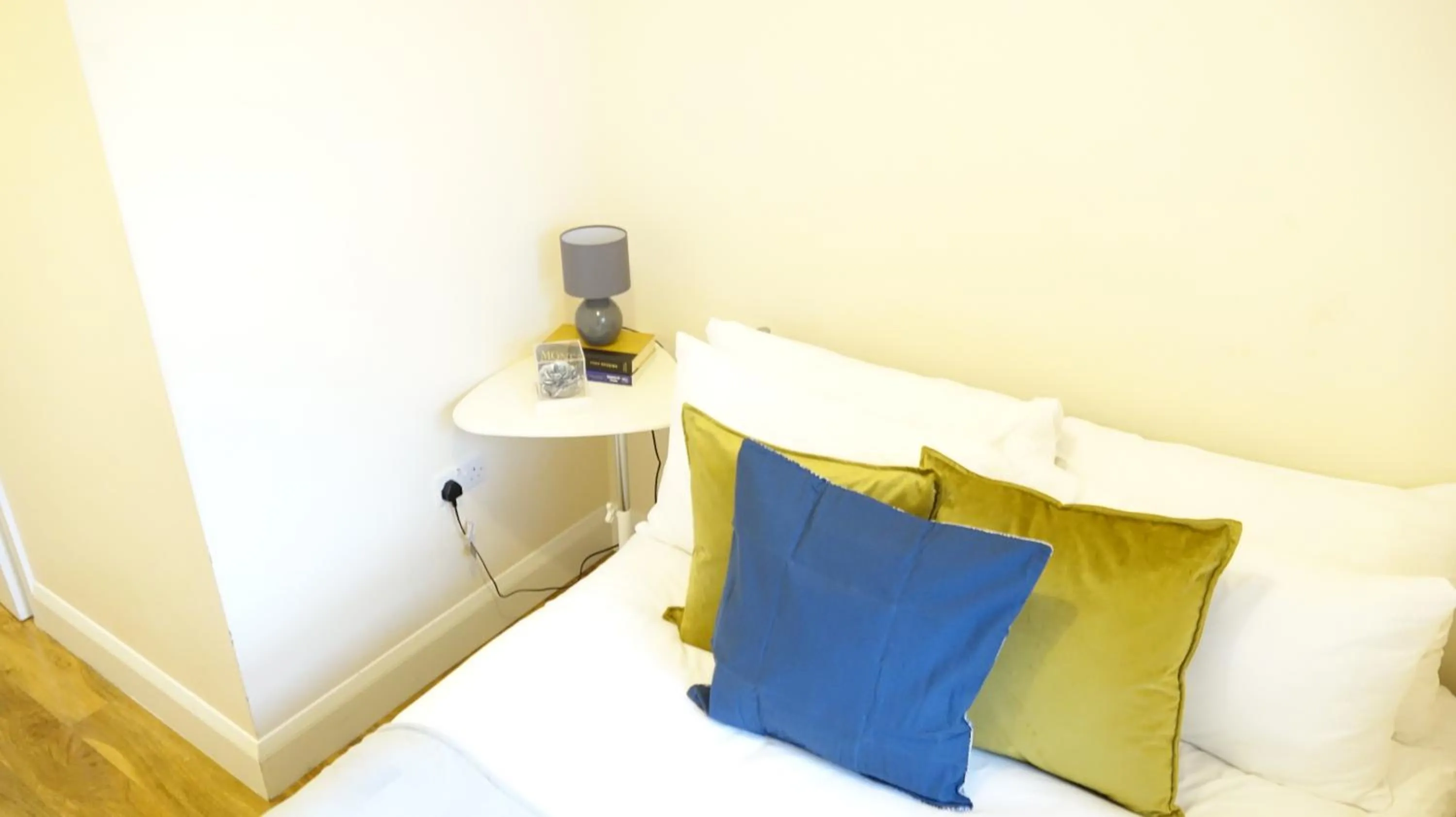 Bedroom, Bed in Heathrow Ensuite Rooms- Auto check in