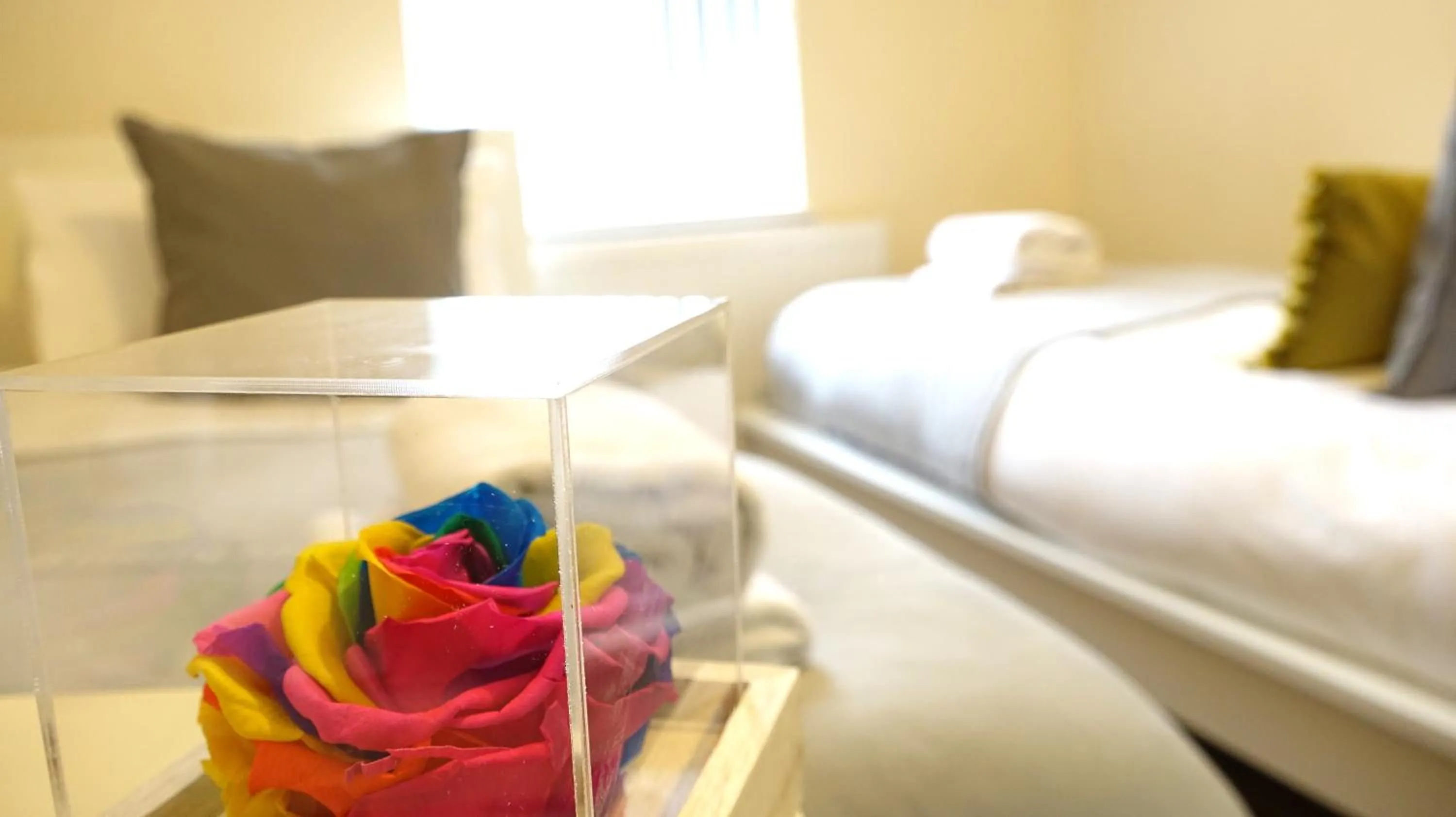 Bedroom, Bed in Heathrow Ensuite Rooms- Auto check in