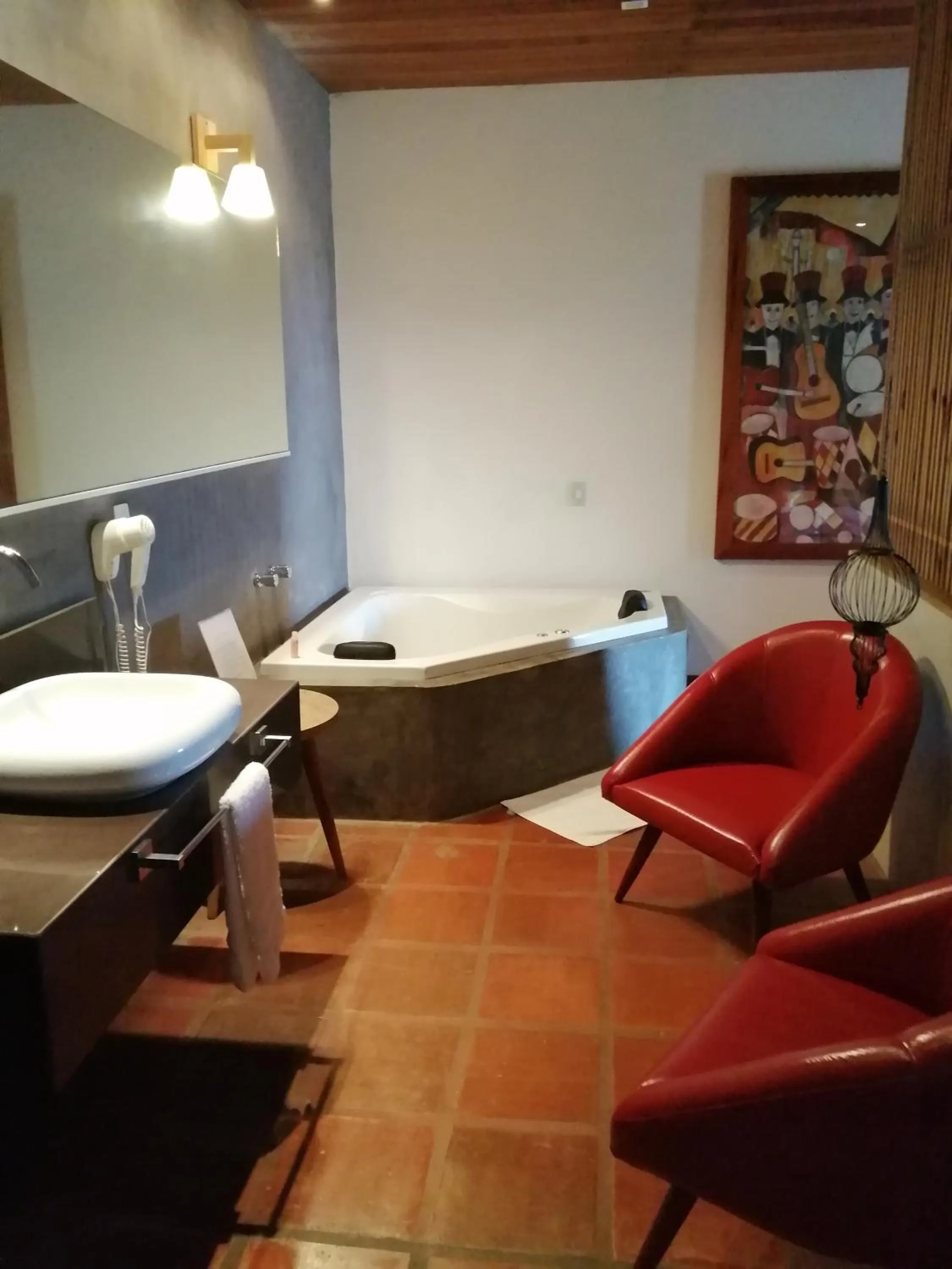 Hot Tub in Hotel Villaggio Tudo Bom