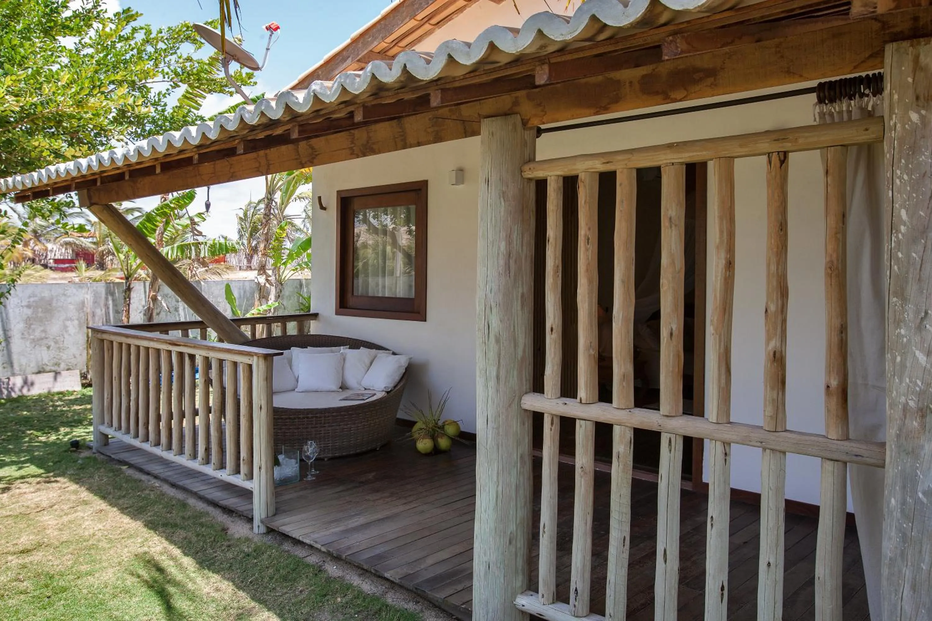 Balcony/Terrace in Hotel Villaggio Tudo Bom