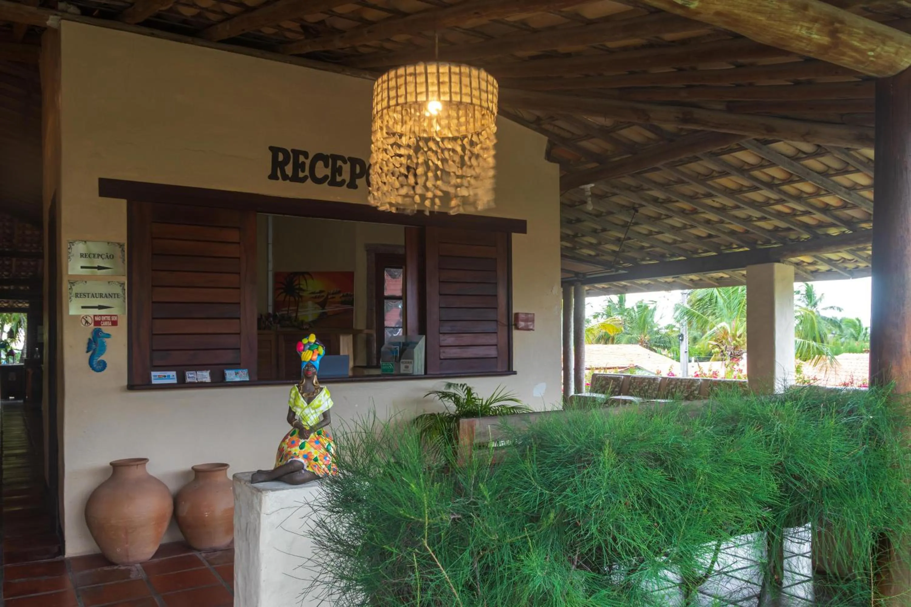 Lobby or reception in Hotel Villaggio Tudo Bom