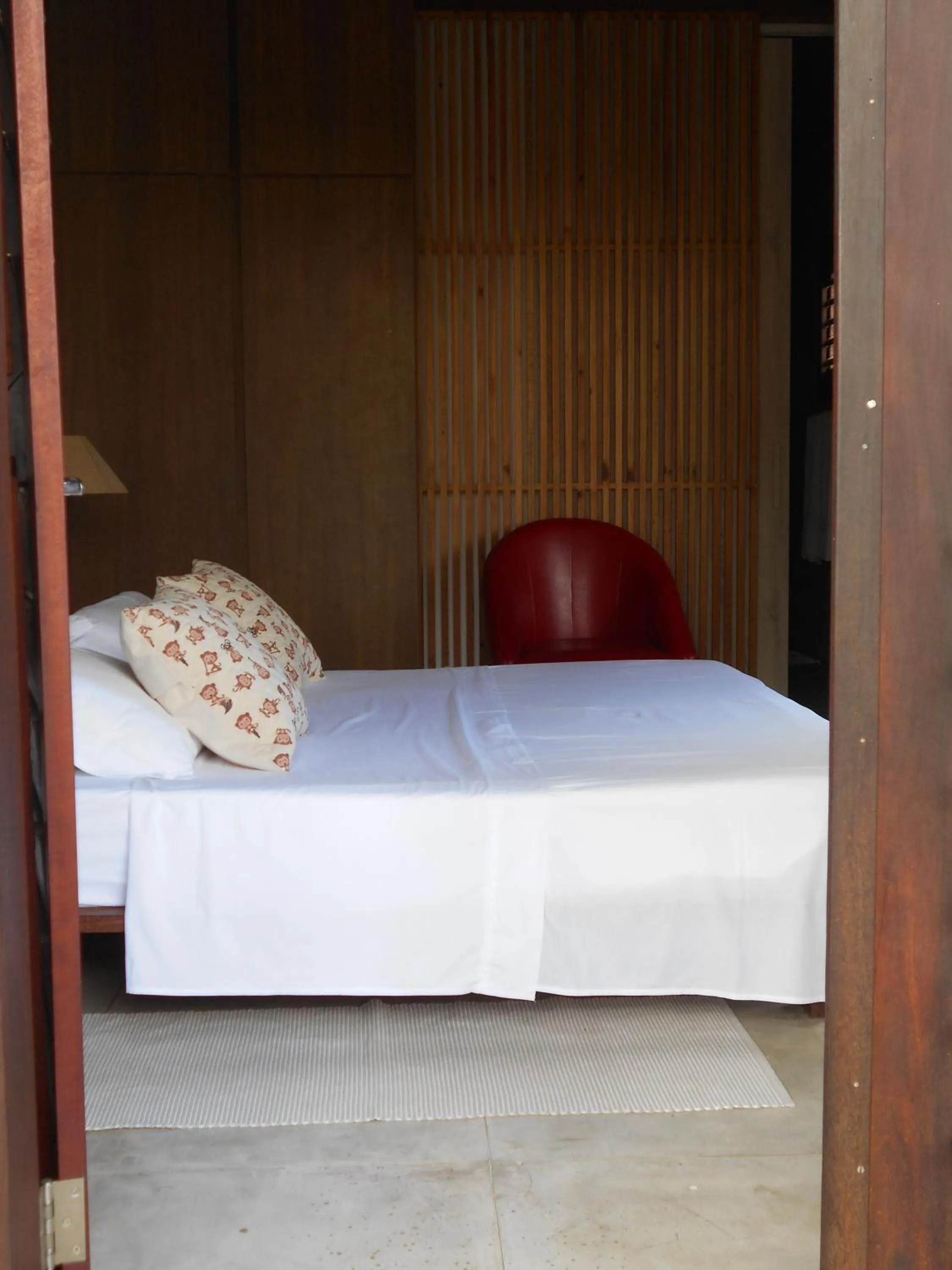 Bed in Hotel Villaggio Tudo Bom