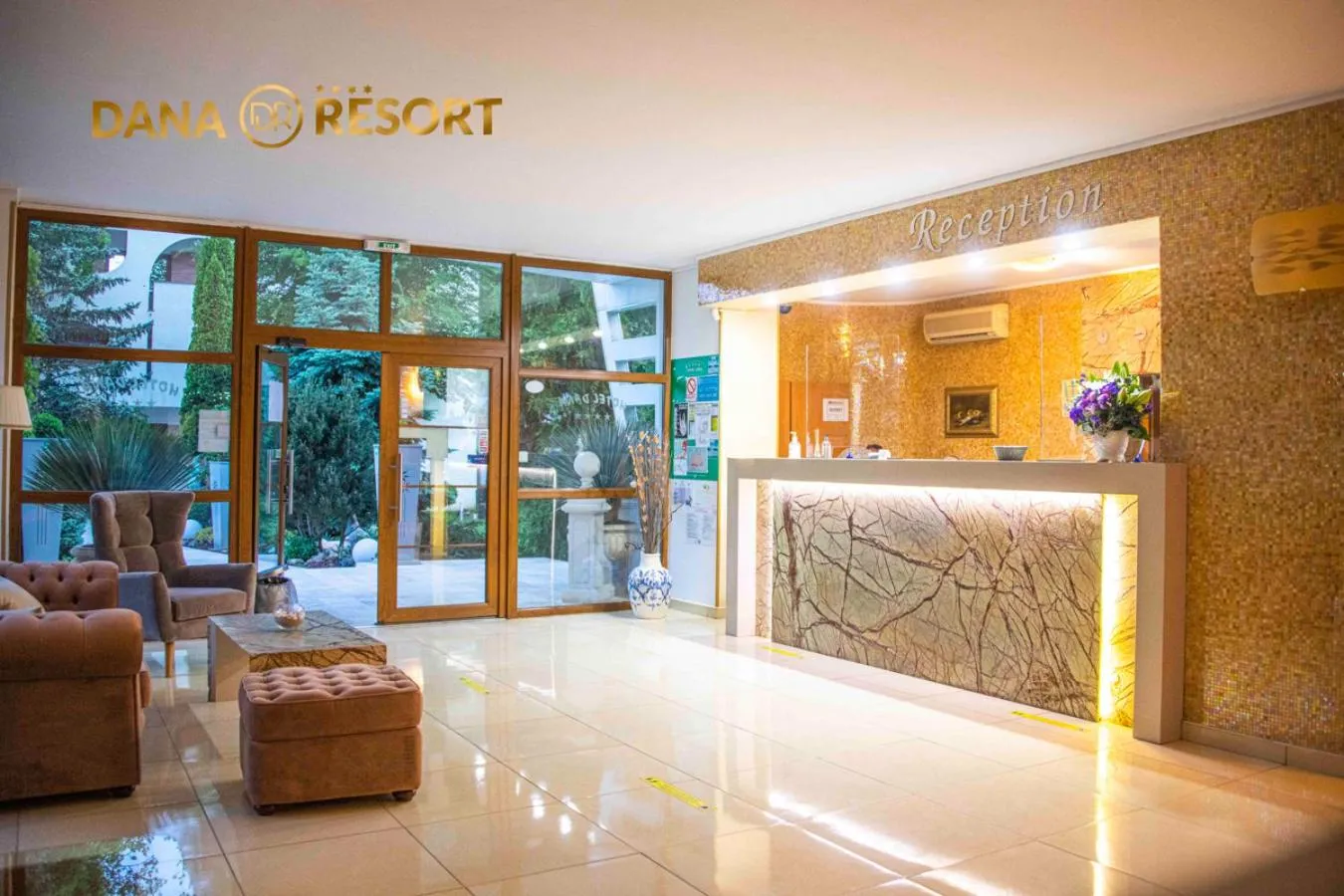 Lobby or reception in Hotel Dana Resort