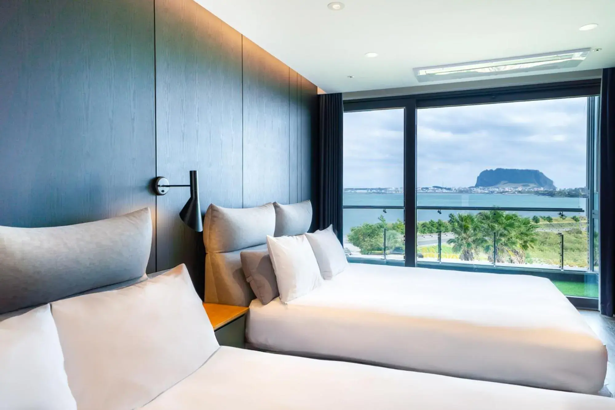 Natural landscape, Bed in Jeju Attirance Hotel & poolvilla Natural landscape, Bed in Jeju Attirance Hotel & poolvilla