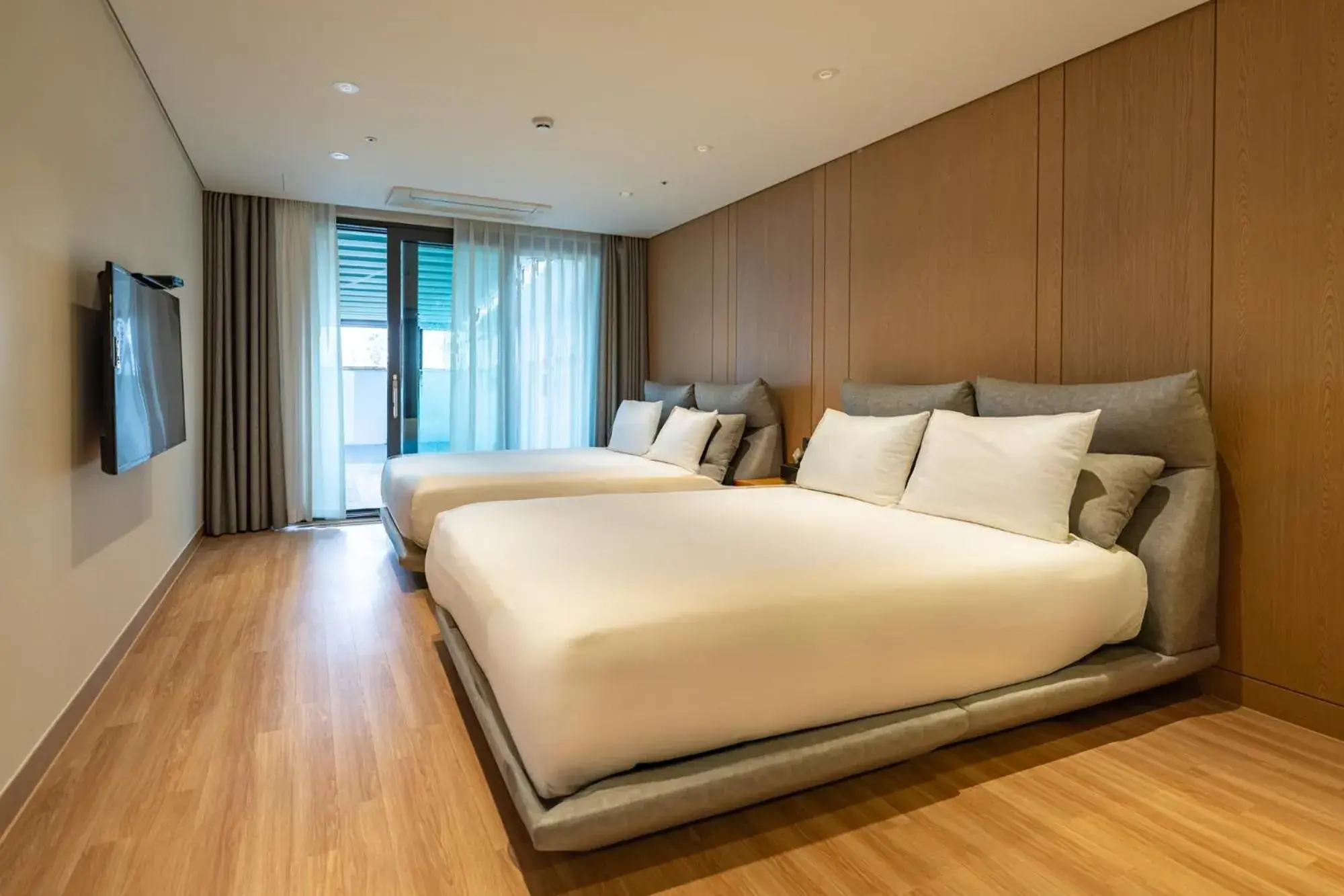 Bedroom, Bed in Jeju Attirance Hotel & poolvilla Bedroom, Bed in Jeju Attirance Hotel & poolvilla