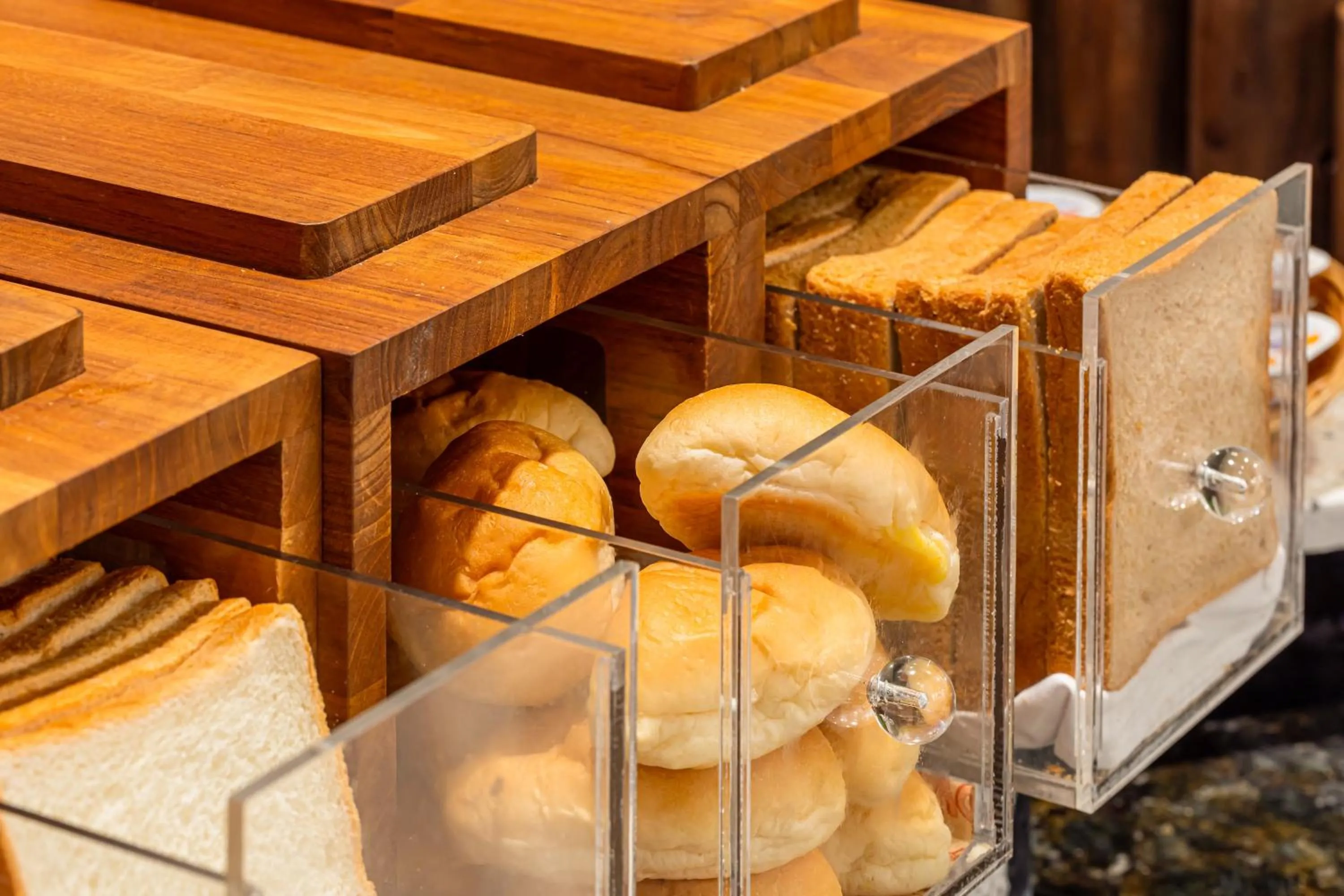 Buffet breakfast in CHECK inn Taichung Ziyou