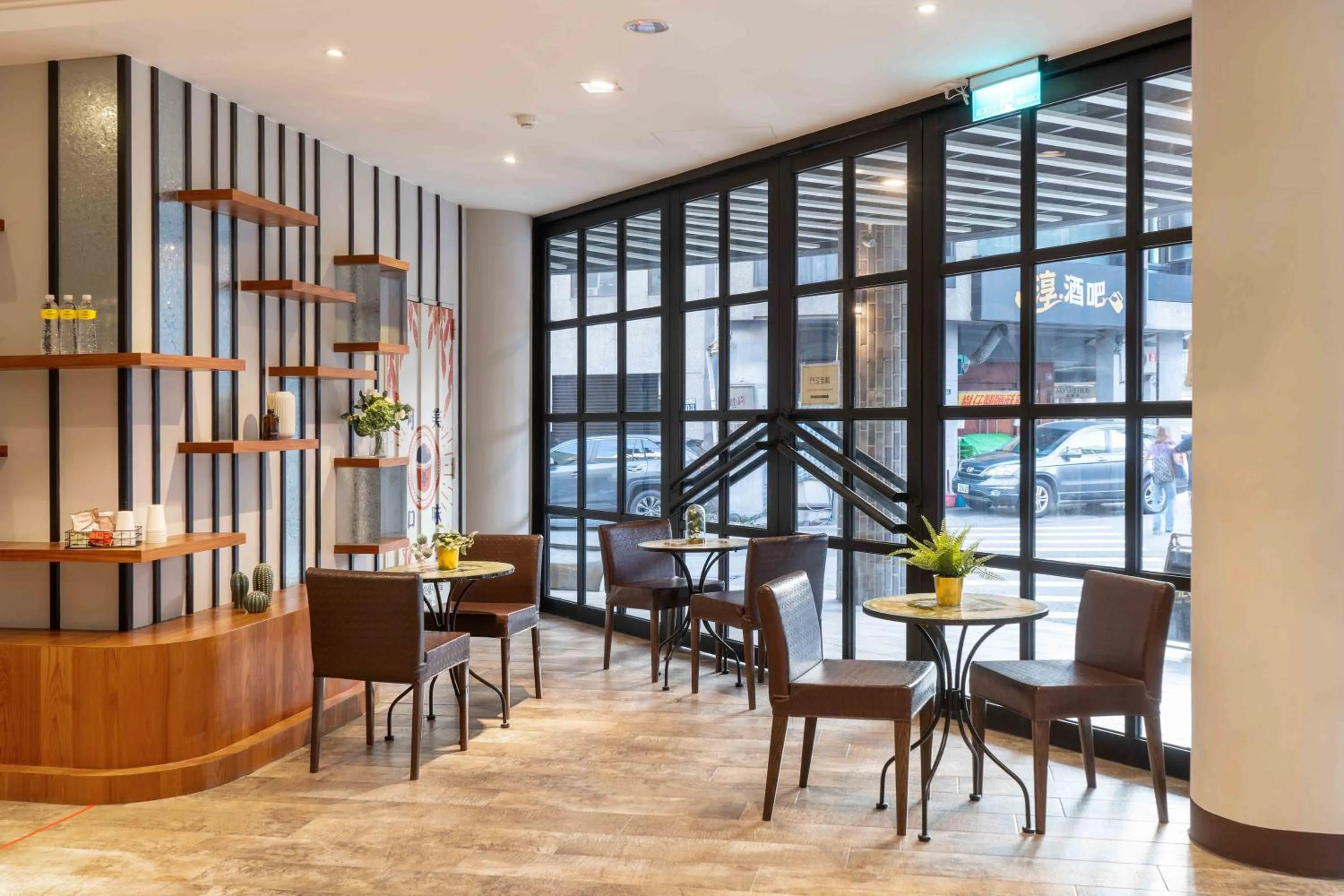 Seating area in CHECK inn Taichung Ziyou