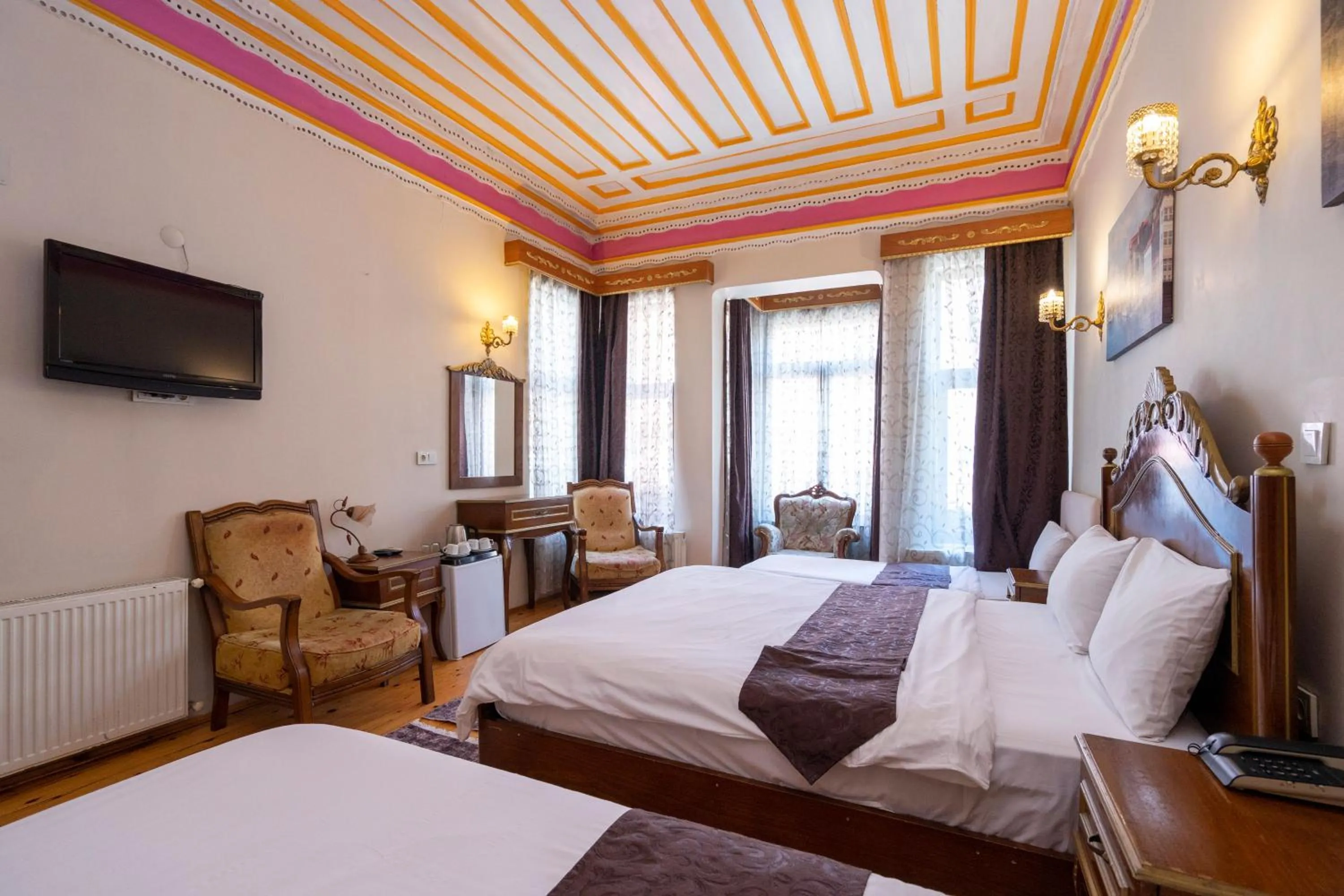 Bed in Gedikpasa Konagi Hotel