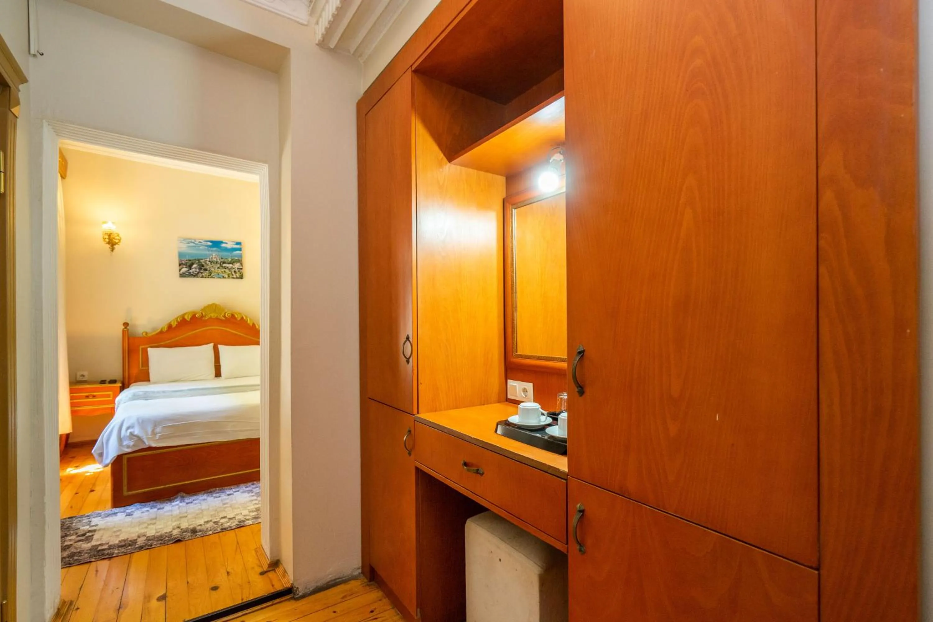 Bed in Gedikpasa Konagi Hotel