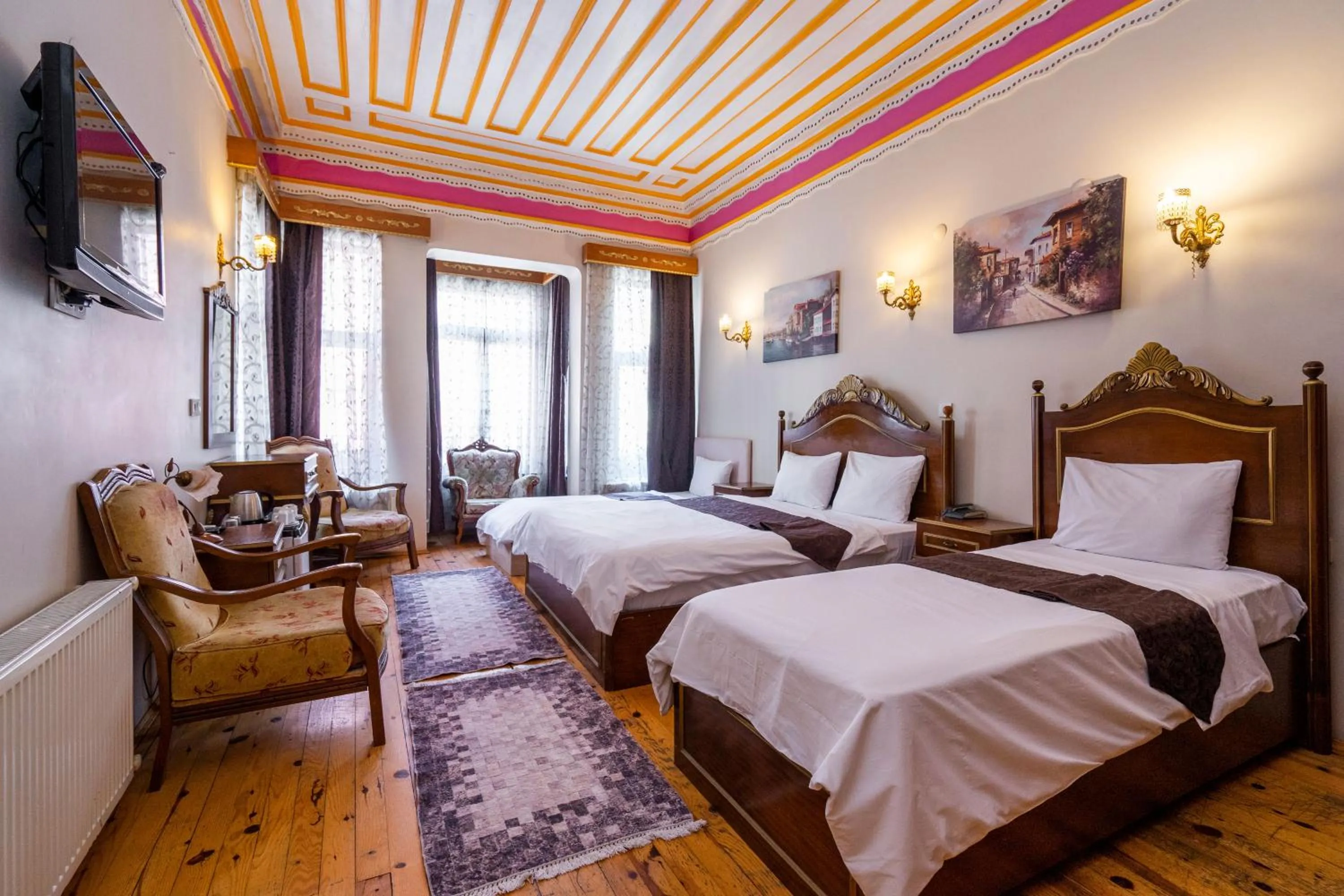 Bed in Gedikpasa Konagi Hotel