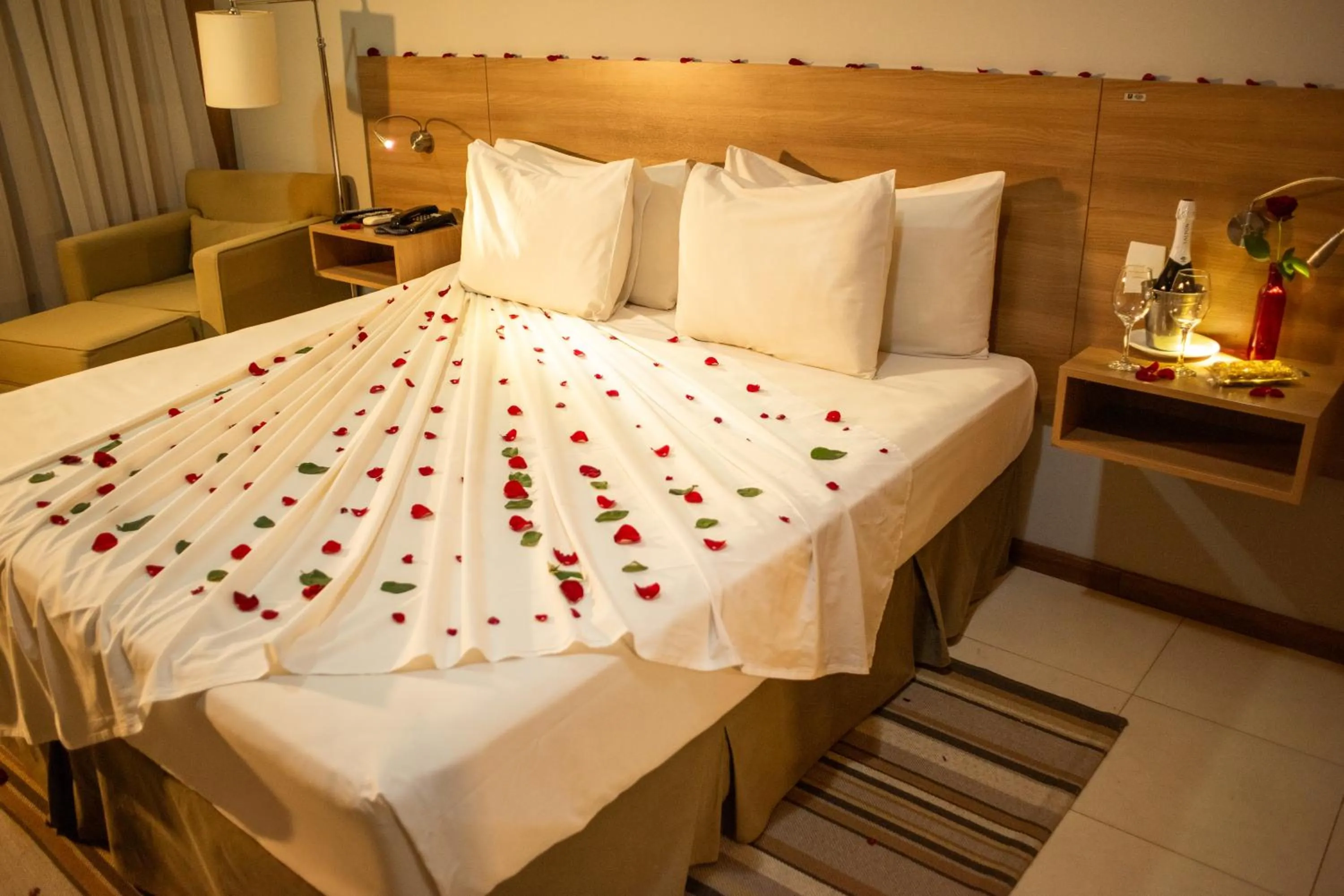 Bed in Comfort Hotel Sertãozinho