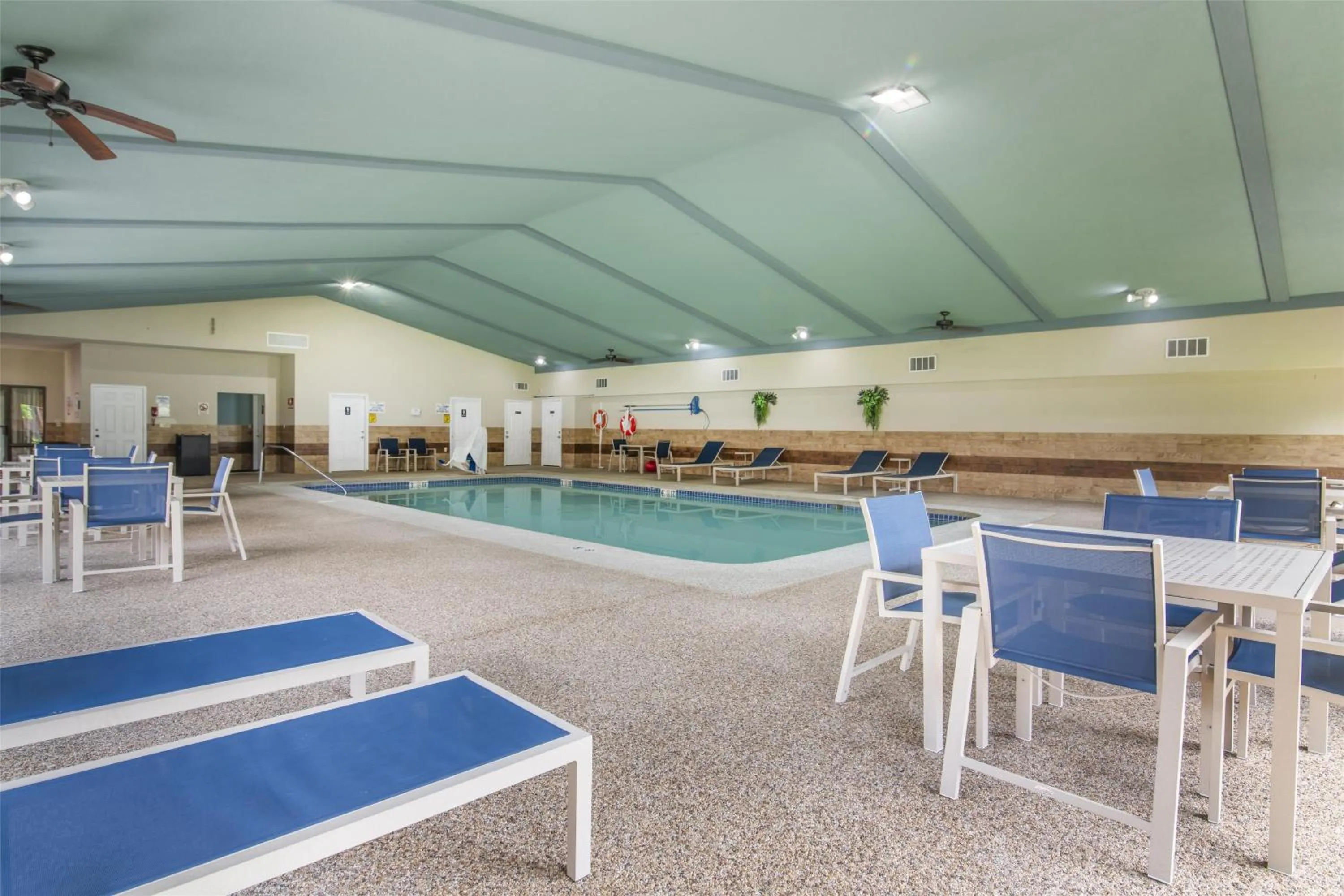 Pool view in Best Western Plus Keene Hotel