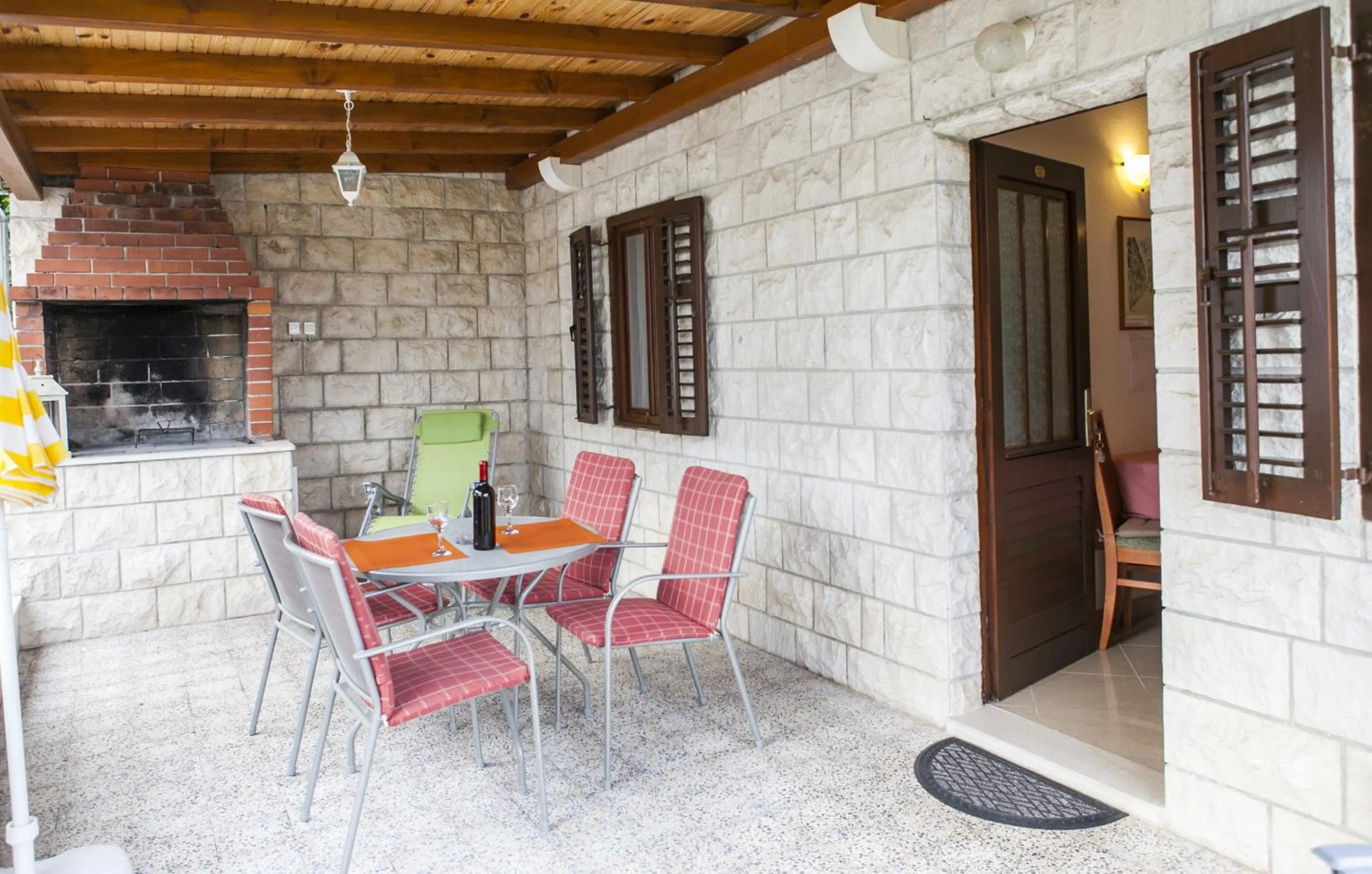 Balcony/Terrace in Apartments Magdalena