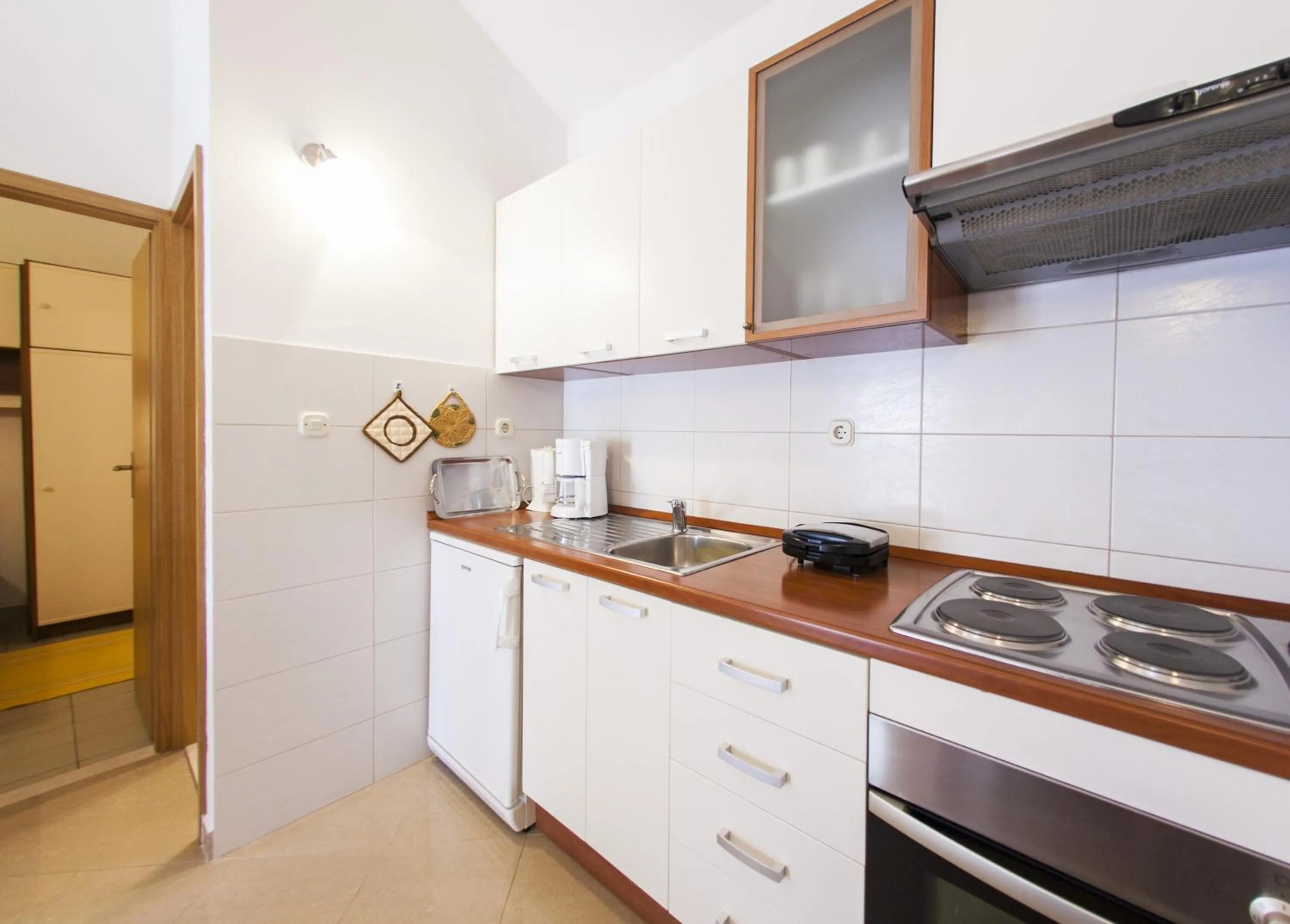Kitchen or kitchenette in Apartments Magdalena