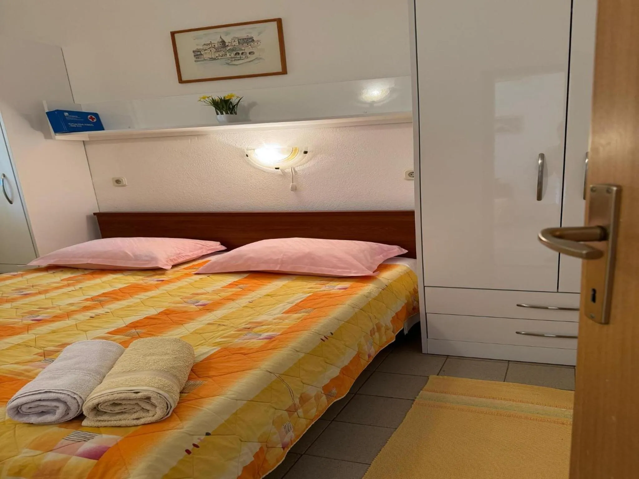 Bedroom, Bed in Apartments Magdalena