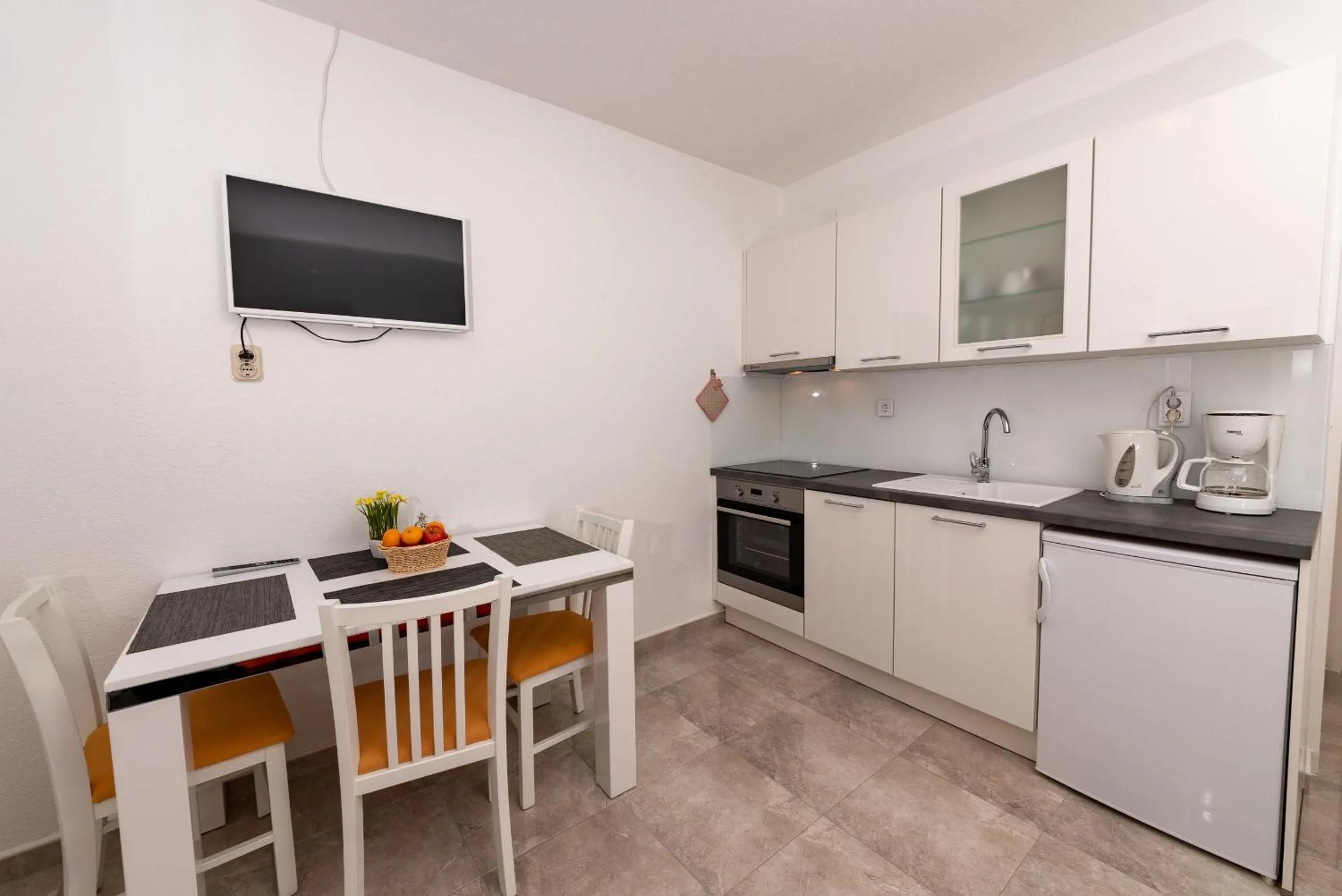 Kitchen or kitchenette in Apartments Magdalena
