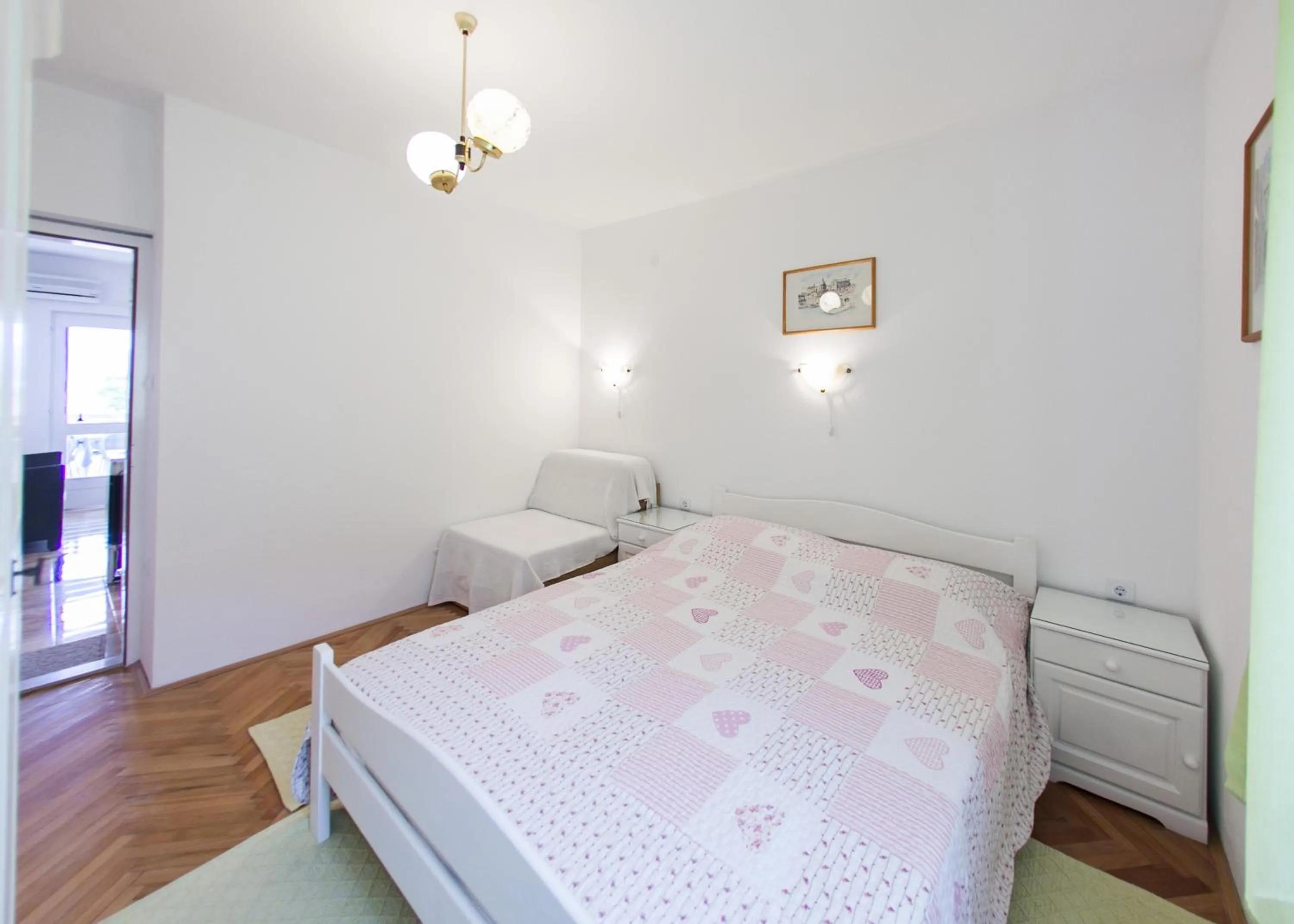 Bedroom, Bed in Apartments Magdalena